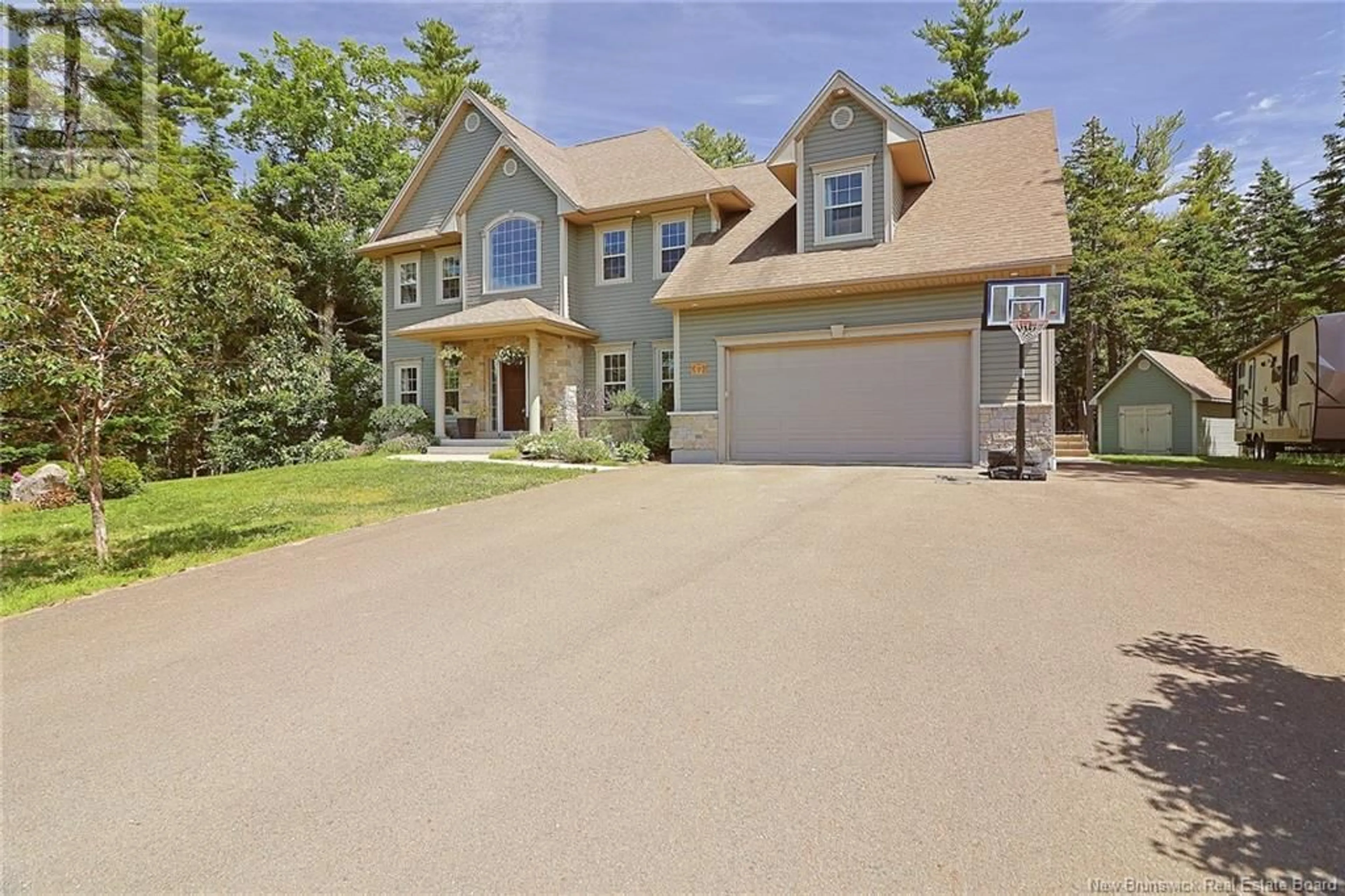 Frontside or backside of a home for 7 Golden Eagle Drive, Hanwell New Brunswick E3C0H3