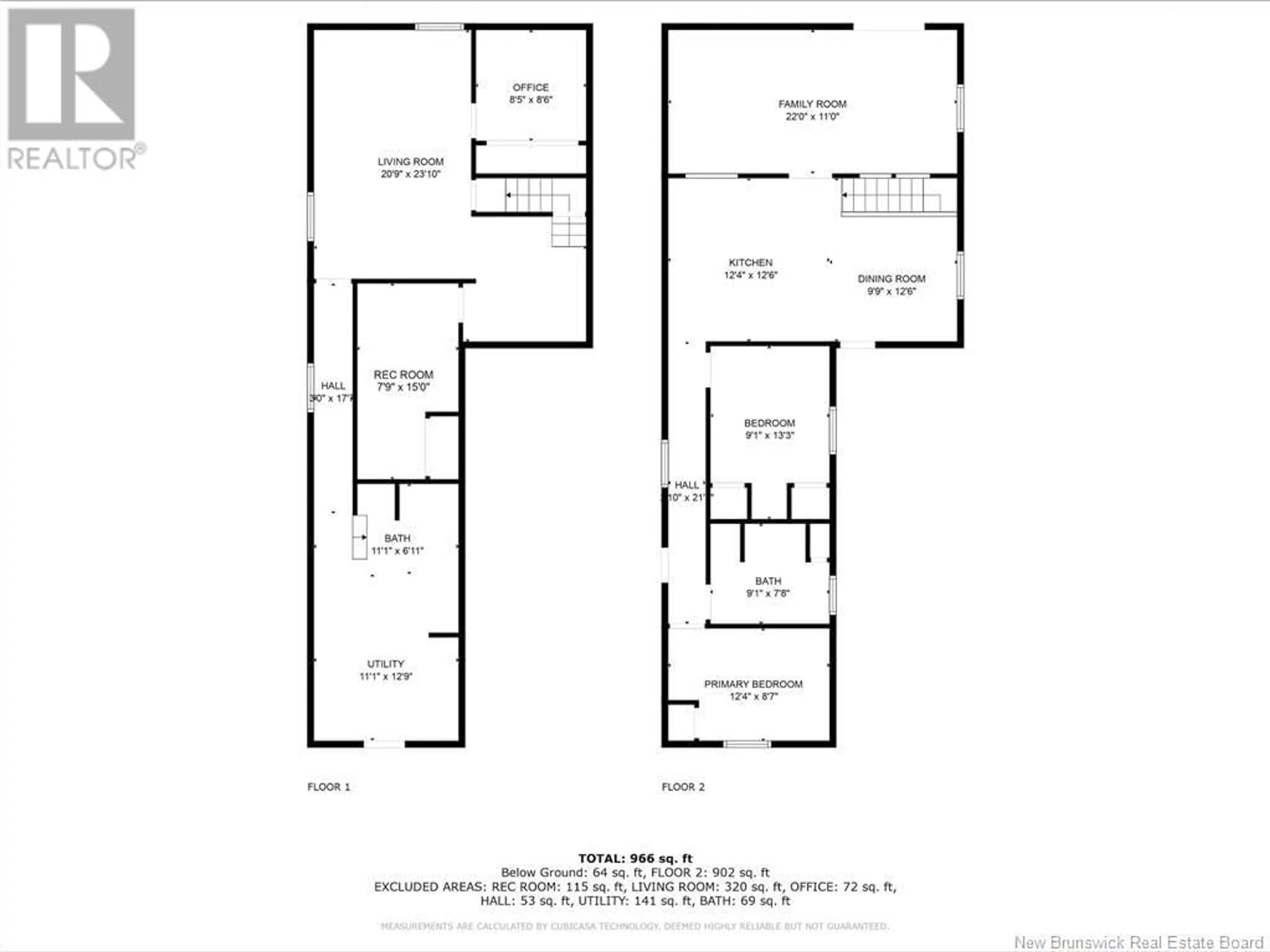 Floor plan for 1566 Val d'Amour Road, Val-D'amour New Brunswick E3N5N5