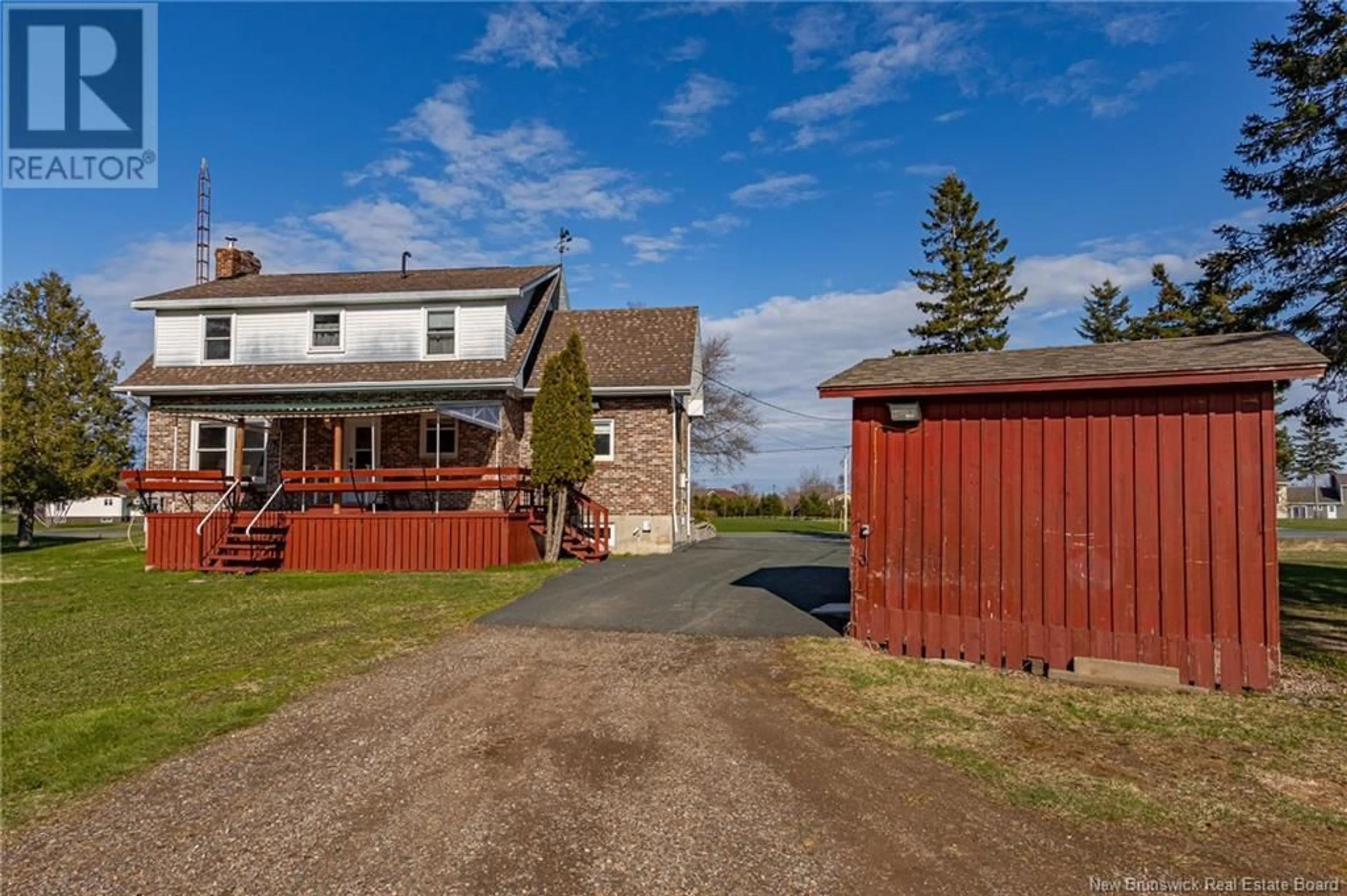 Fenced yard for 3943 Rue Luce, Tracadie New Brunswick E1X1B6