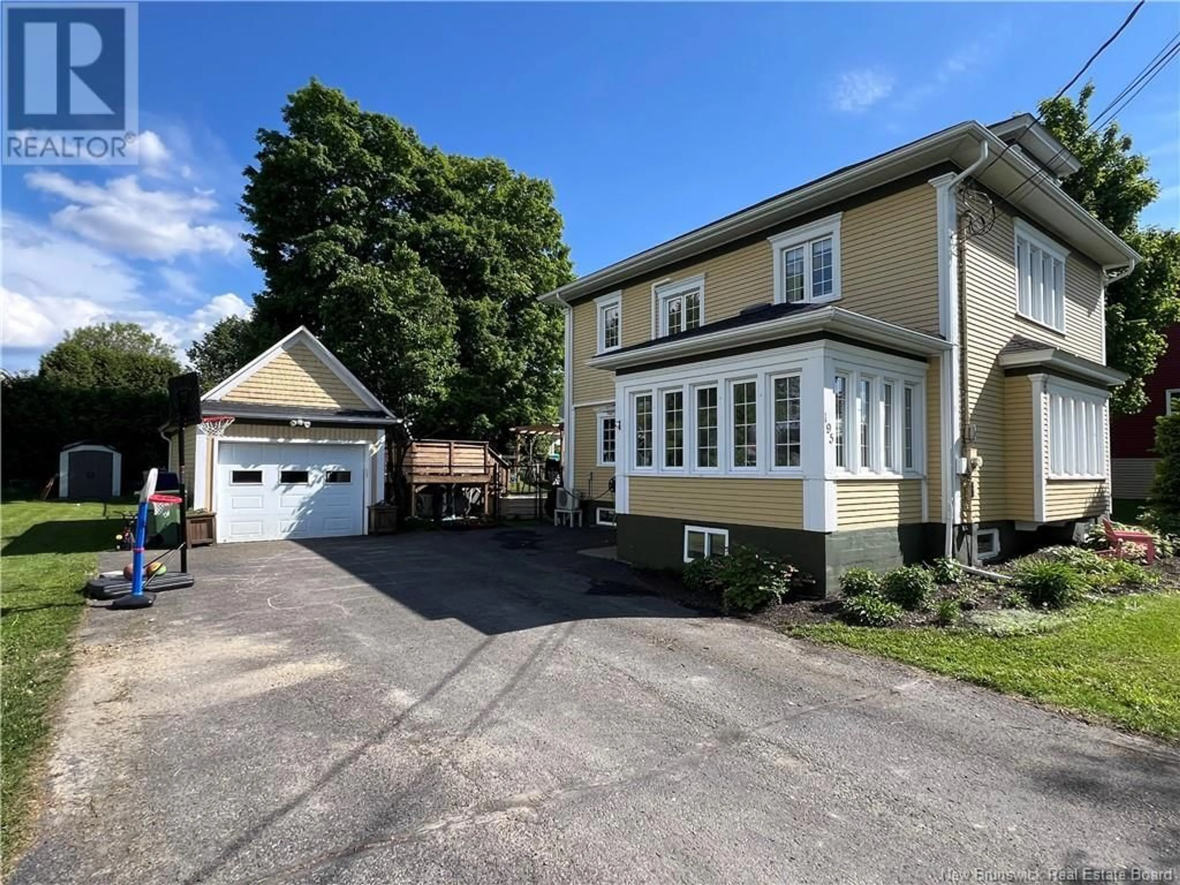 Frontside or backside of a home for 195 Sheriff Street, Grand Falls New Brunswick E3Z2Z8