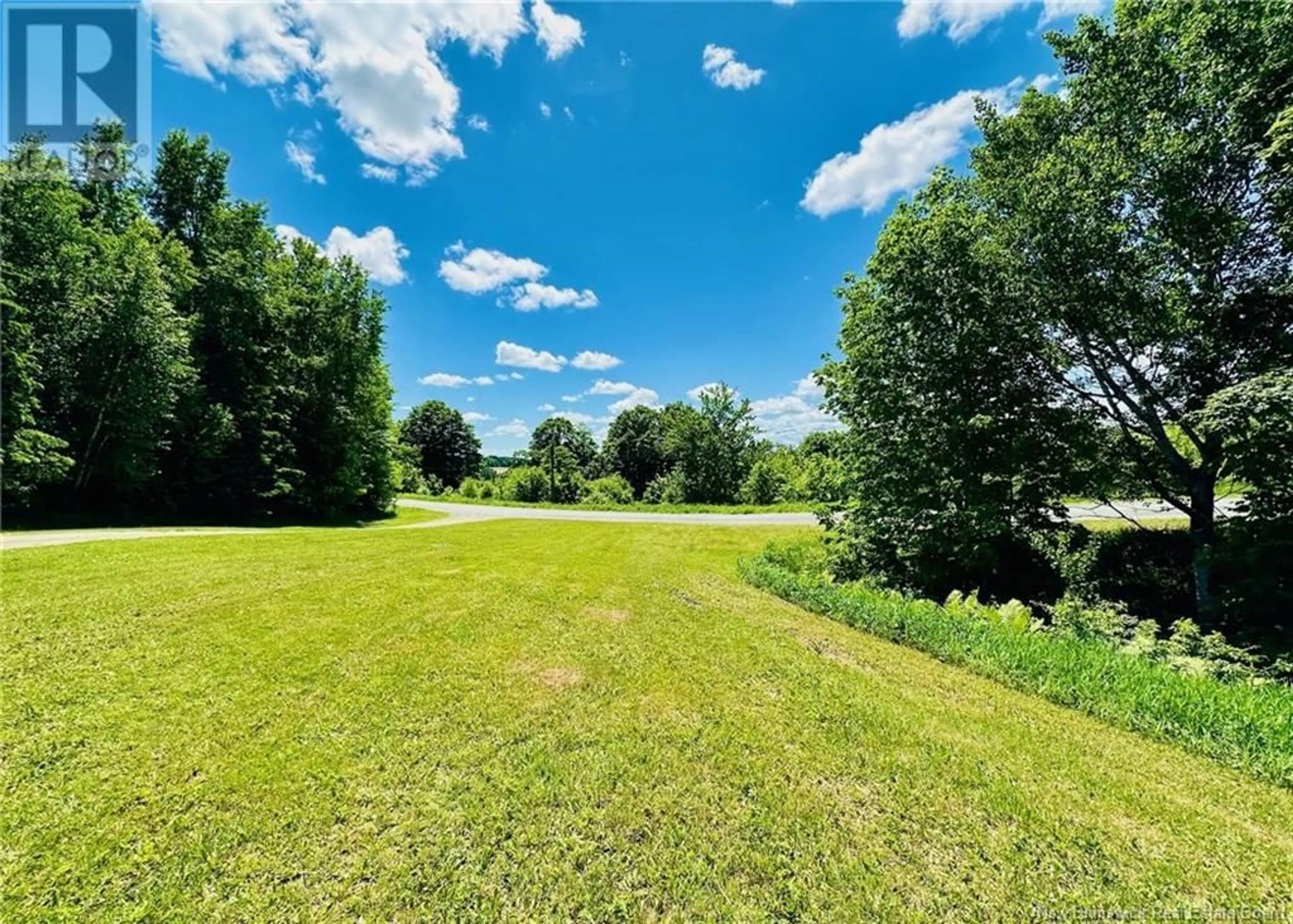 Patio, the fenced backyard for 620 Back Greenfield Road, Summerfield New Brunswick E7L2K7