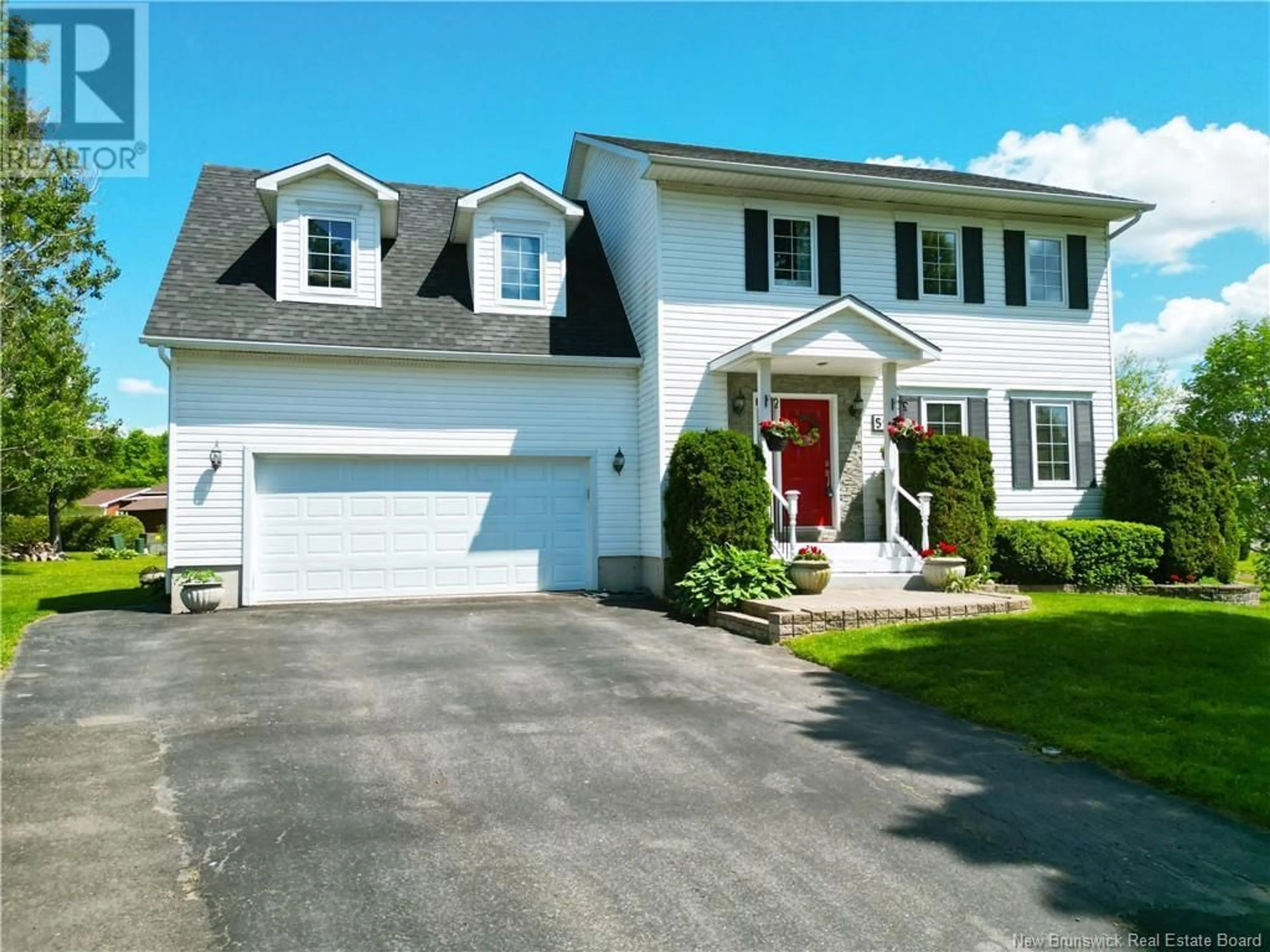 Frontside or backside of a home for 51 Charm Court, Fredericton New Brunswick E3B7J6