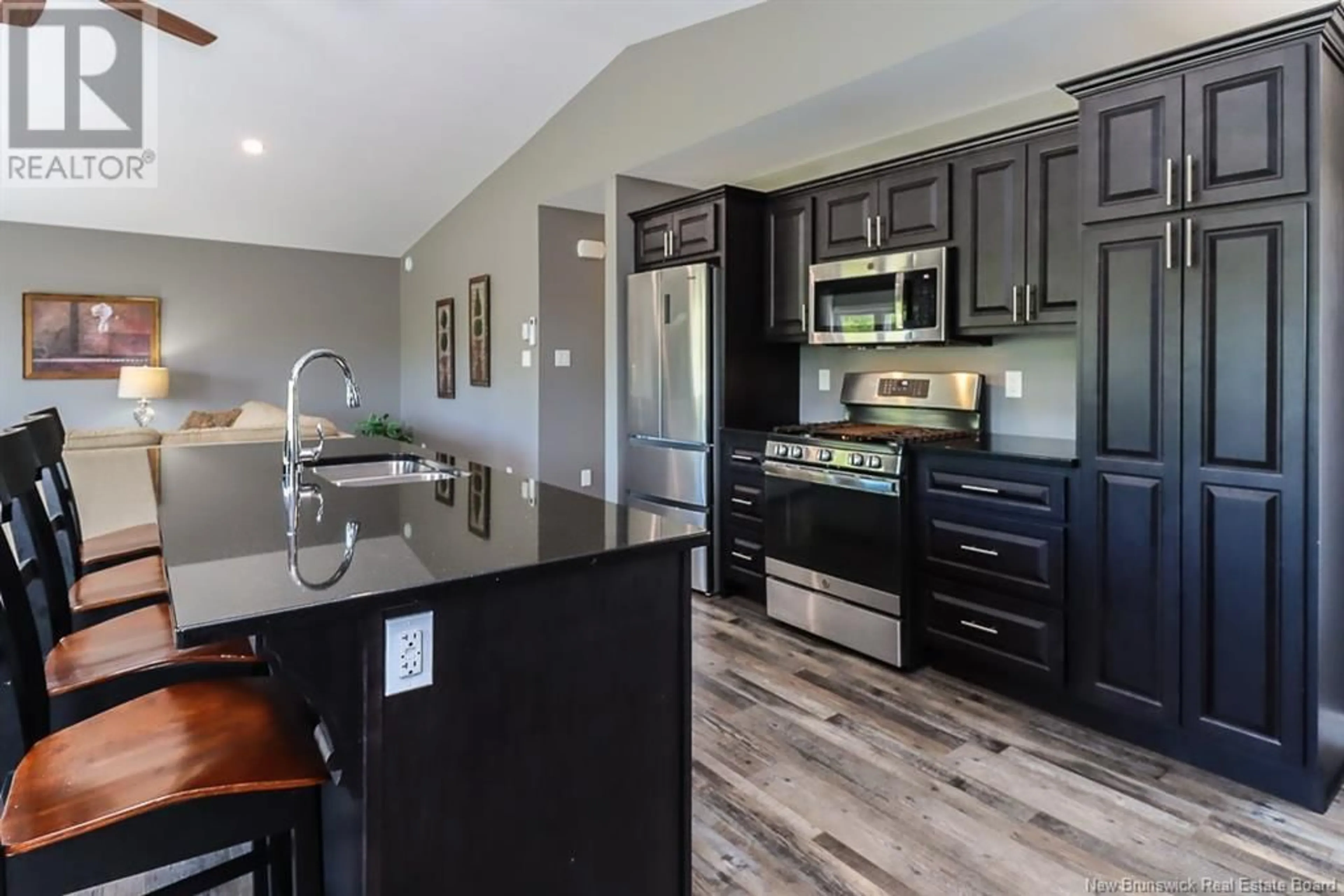 Open concept kitchen for 460 Big Salmon River Road, Bay View New Brunswick E5R1K4