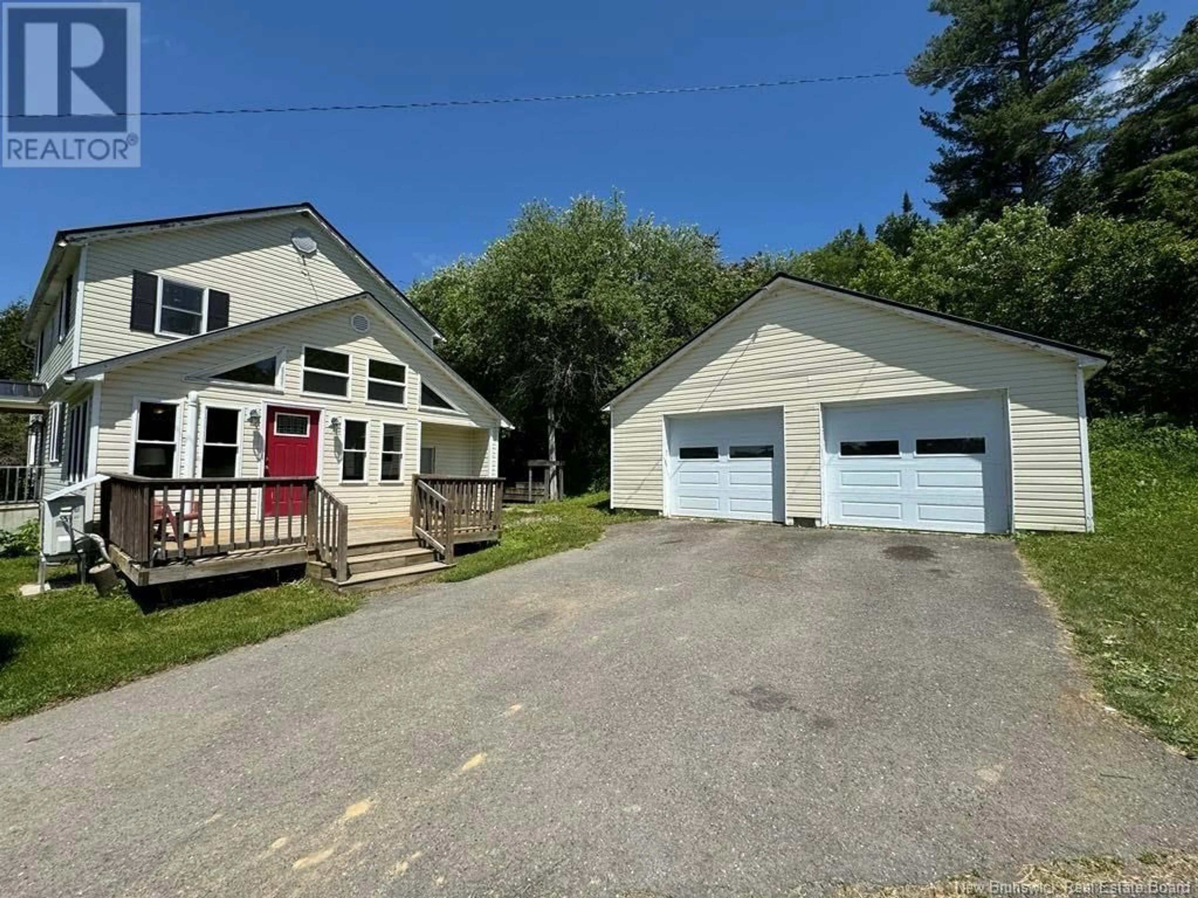 Frontside or backside of a home for 142 McIntosh Hill Road, Bath New Brunswick E7J1E1