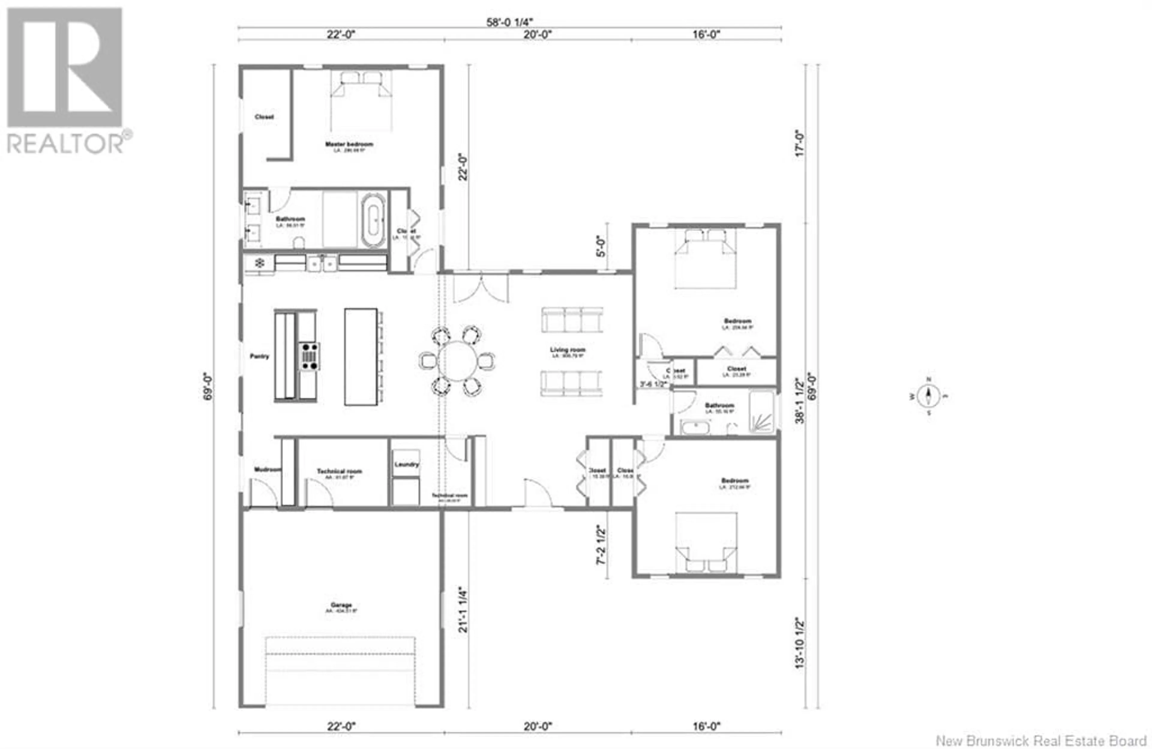 Floor plan for 170 Hayman Avenue, Mayfield New Brunswick E3L5E4
