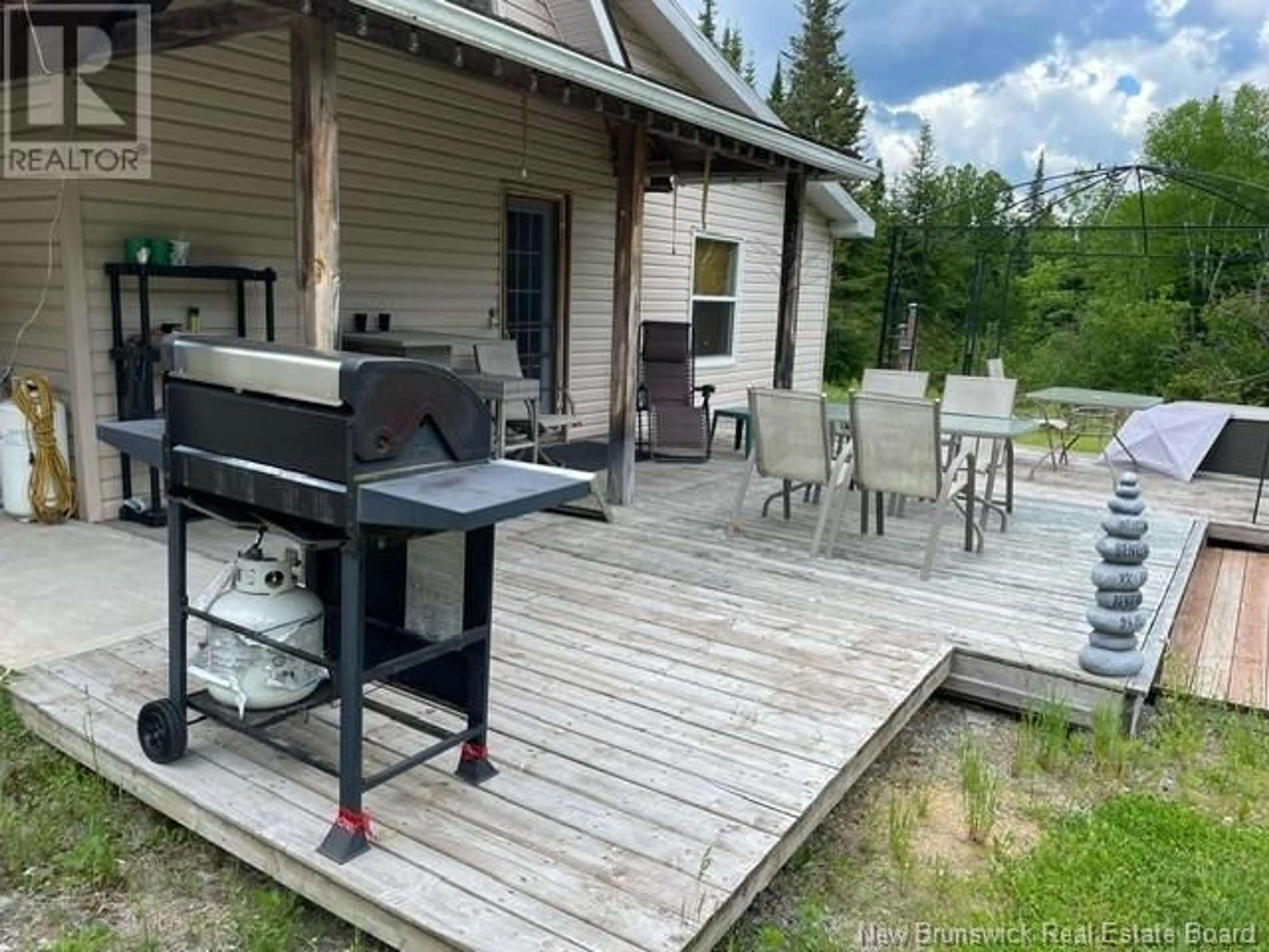 Patio, cottage for 1466 Paradis Road, Saint-Jacques New Brunswick E7B2W5