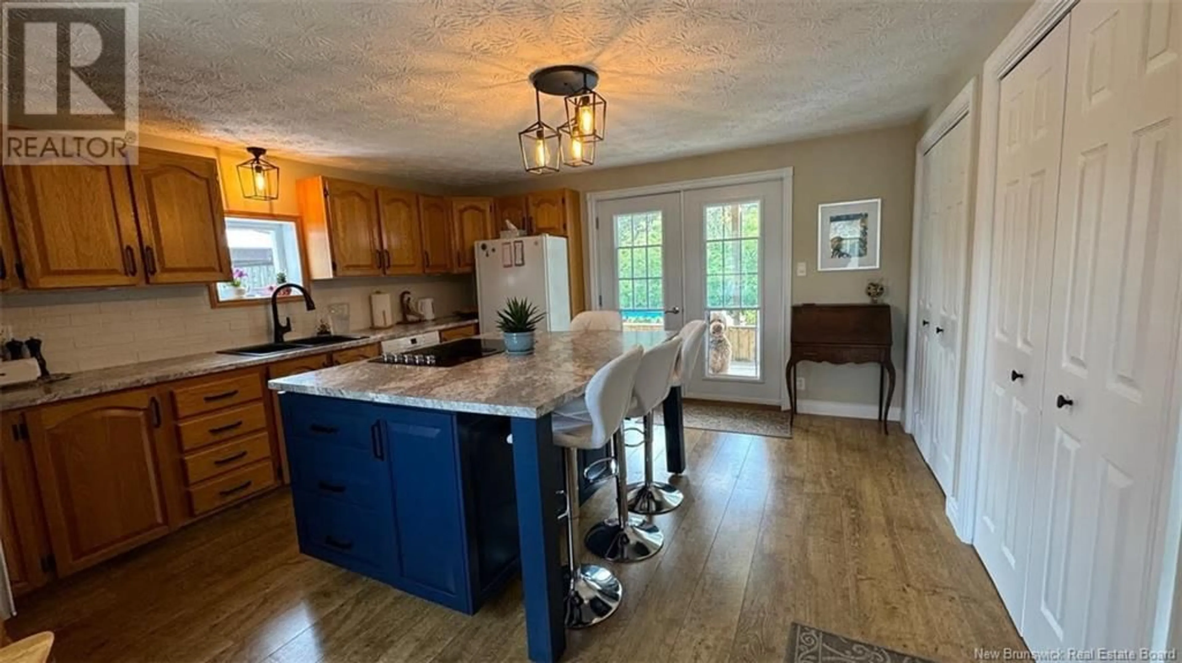 Open concept kitchen, ceramic/tile floor for 1384 BAISLEY ROAD, Saint-Jacques New Brunswick E7B2A6