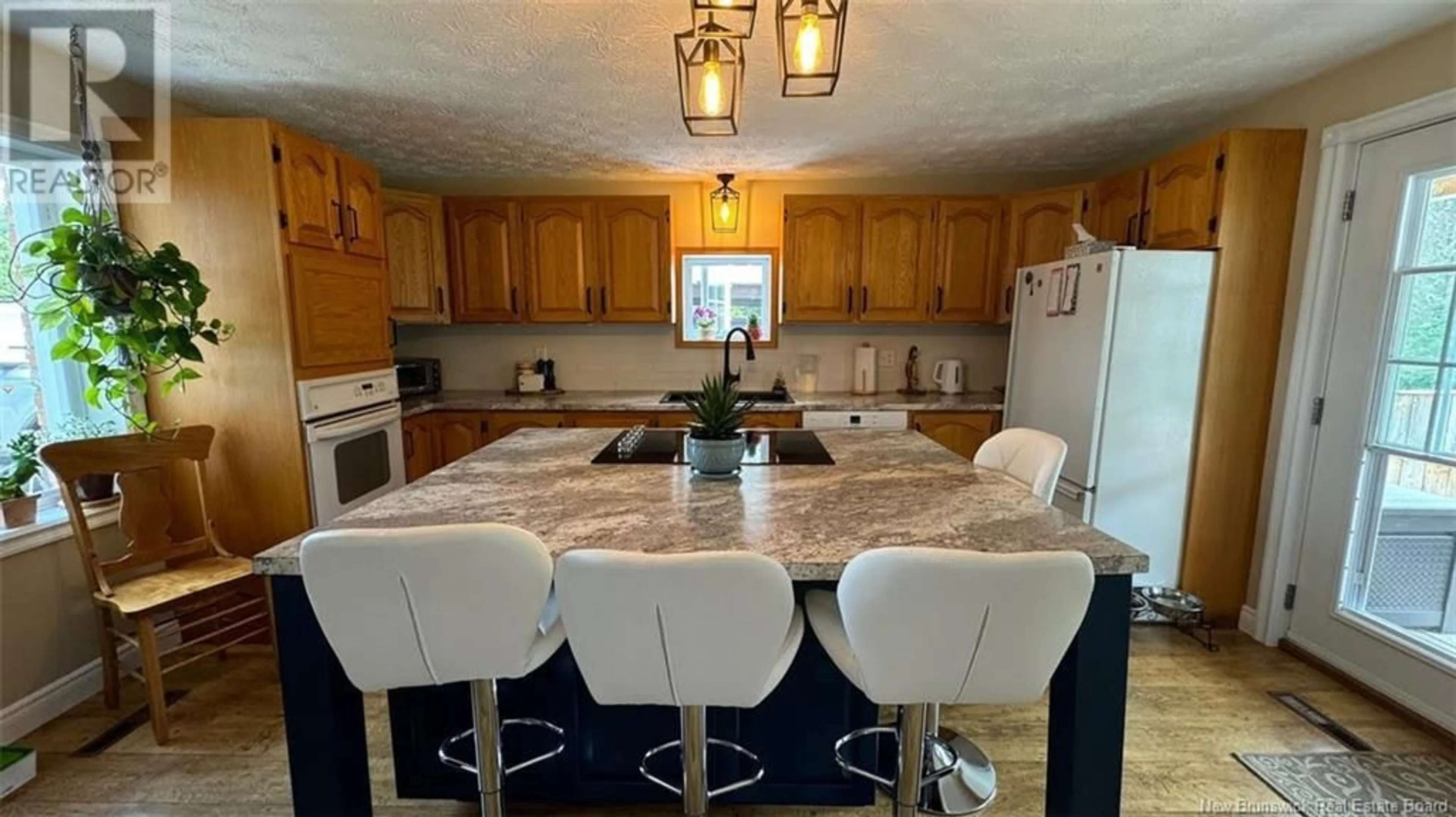 Open concept kitchen, ceramic/tile floor for 1384 BAISLEY ROAD, Saint-Jacques New Brunswick E7B2A6