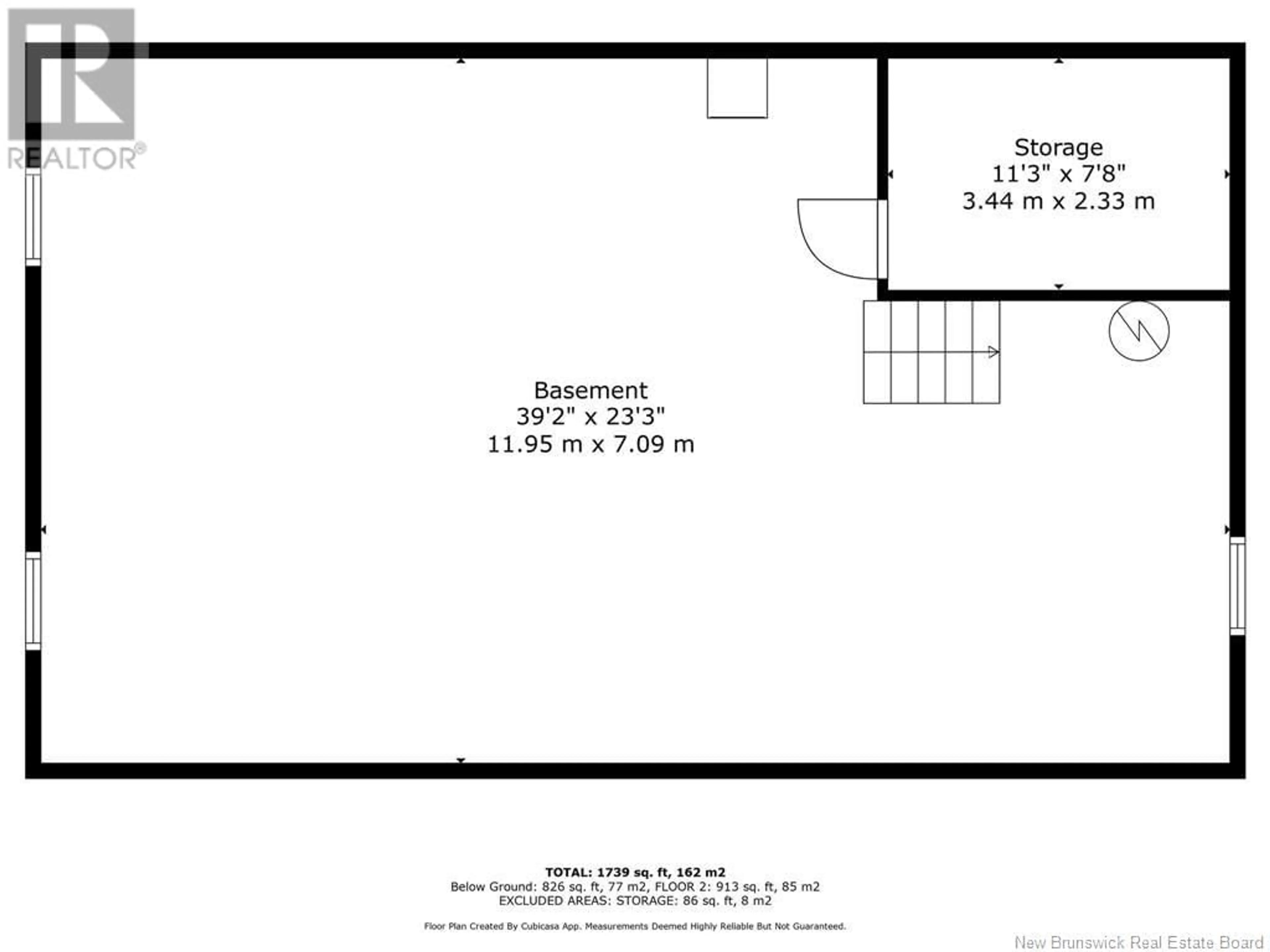 Floor plan for 215 Fowler Road, Mill Cove New Brunswick E4C3C3