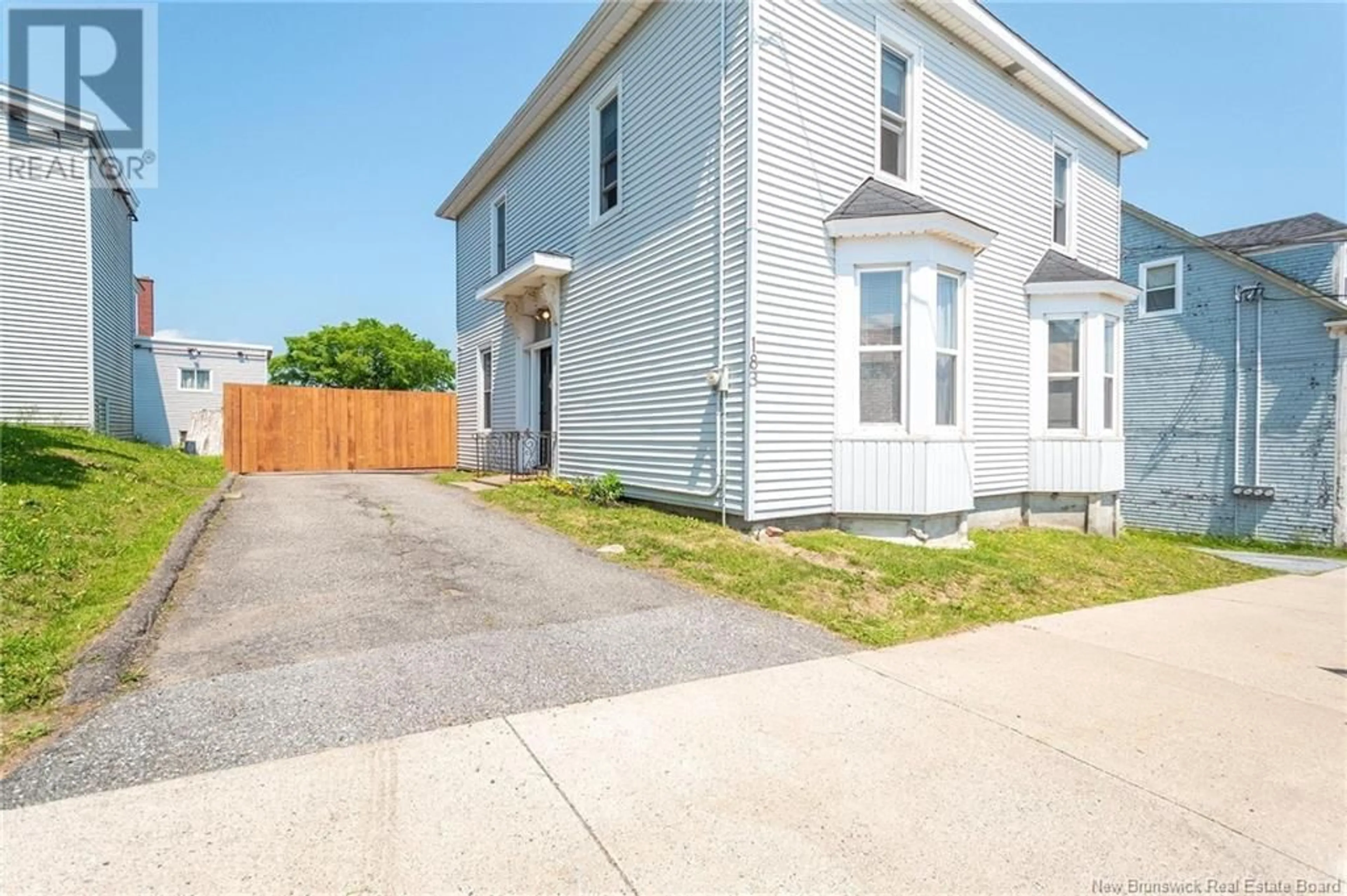 Frontside or backside of a home for 183 Duke W Street, Saint John New Brunswick E2M1T5