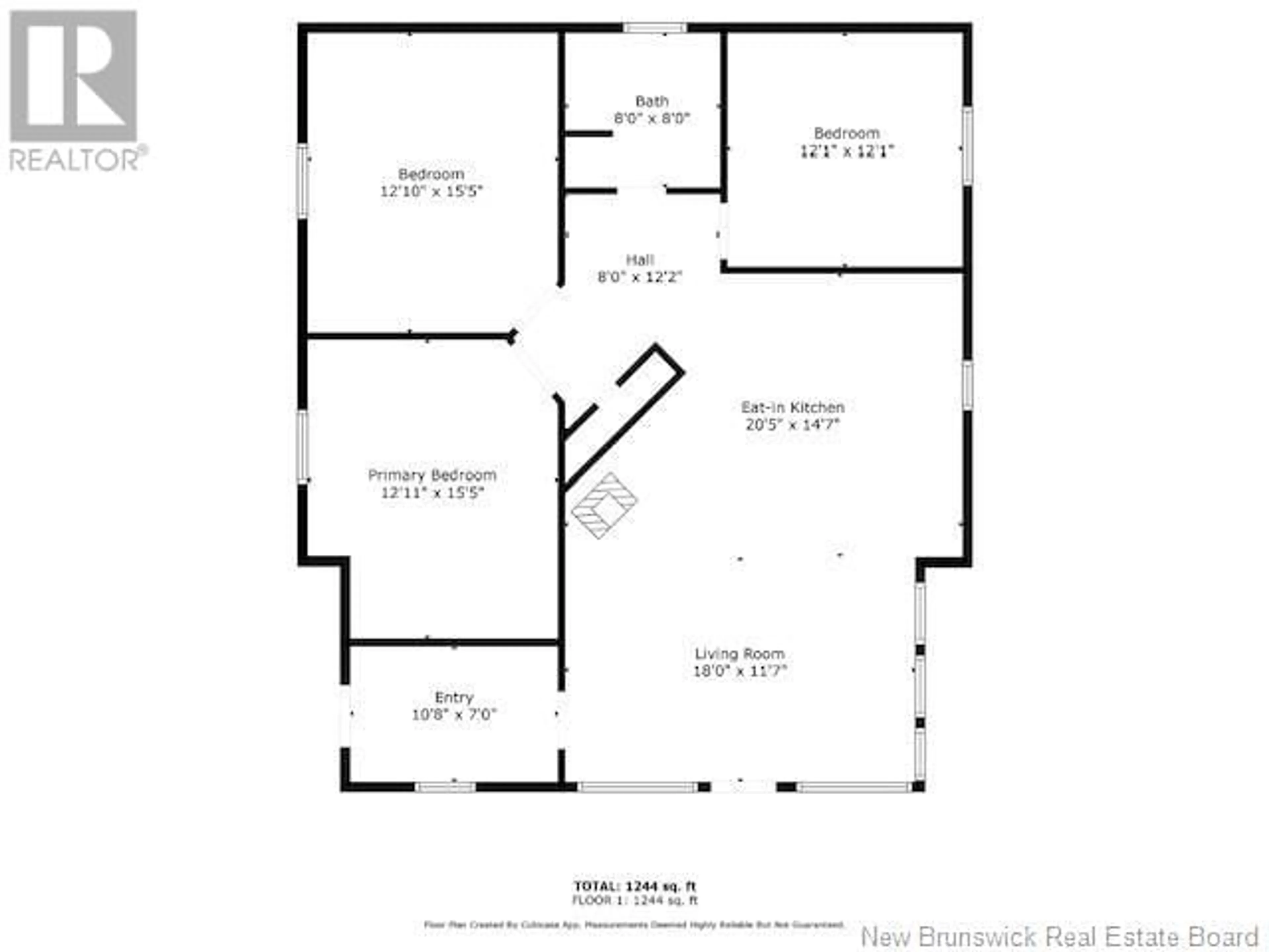 Floor plan for Lot 10 Woods Rd McCormack Brook, Balmoral New Brunswick E8E1L5