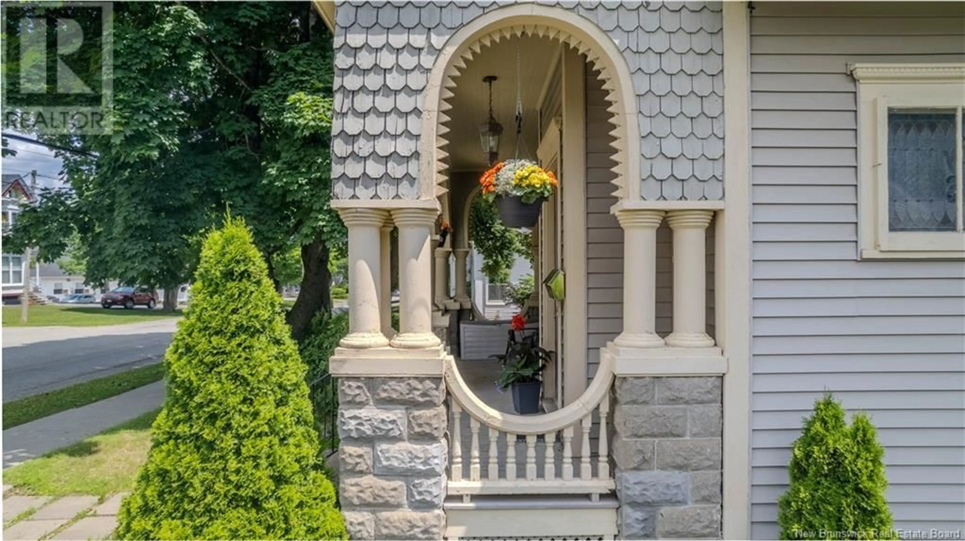 Indoor entryway, ceramic floors for 64 Union Street, St. Stephen New Brunswick E3L1T8