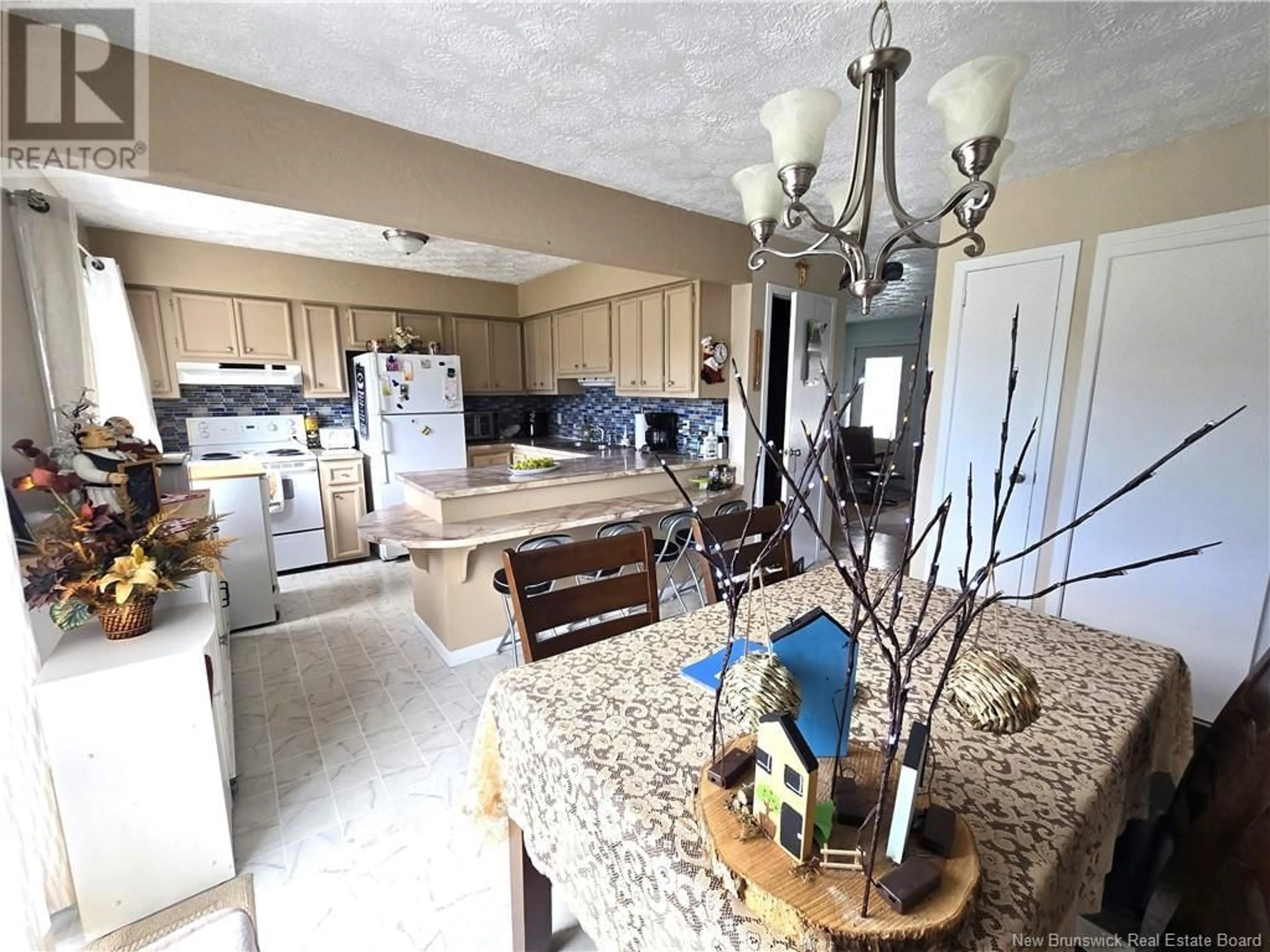 Open concept kitchen for 3032 Route 205, Saint-François-de-Madawaska New Brunswick E7A1R6