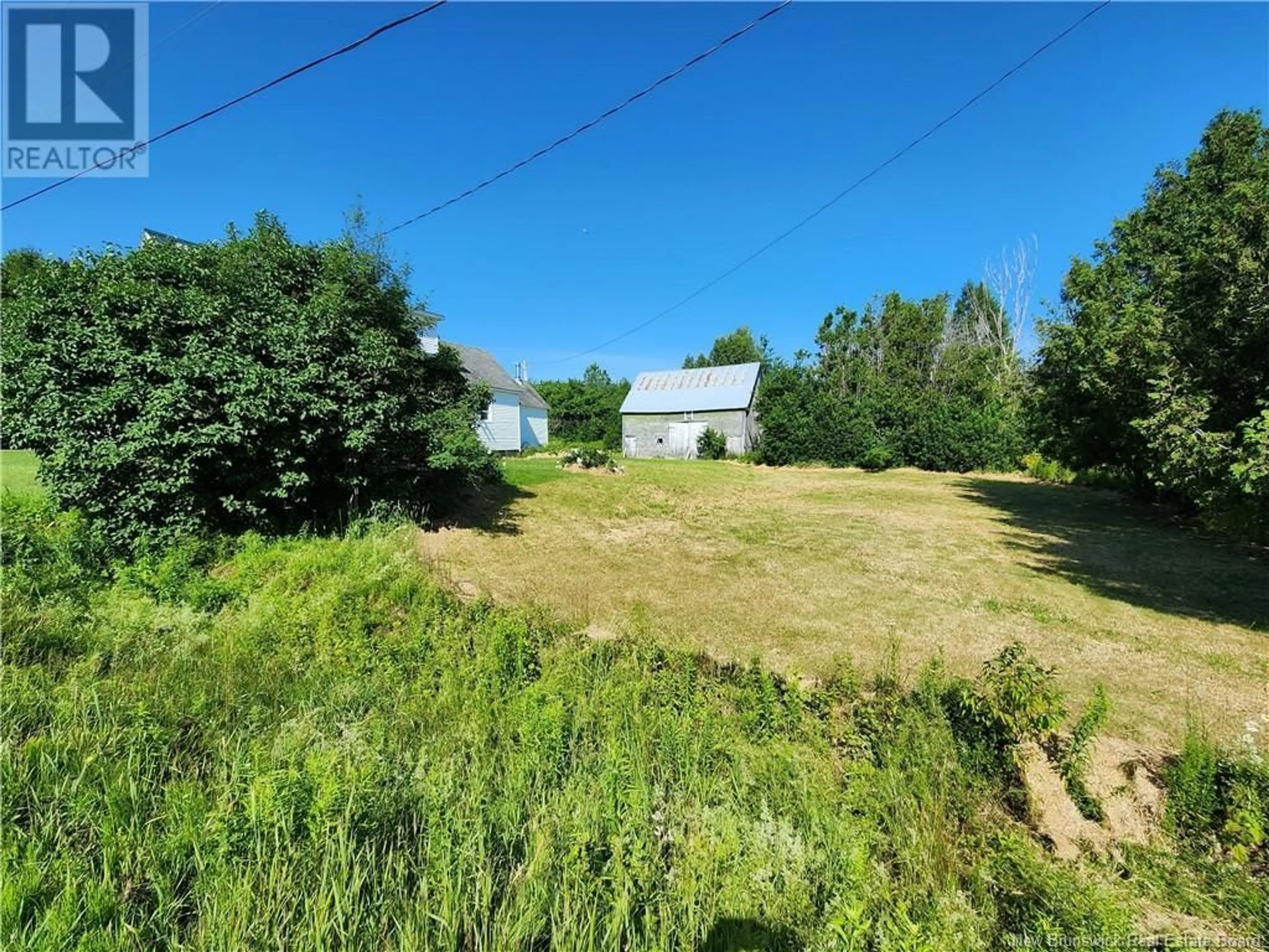 Fenced yard for 969 Upper Skiff Lake Road, Canterbury New Brunswick E6H1R7