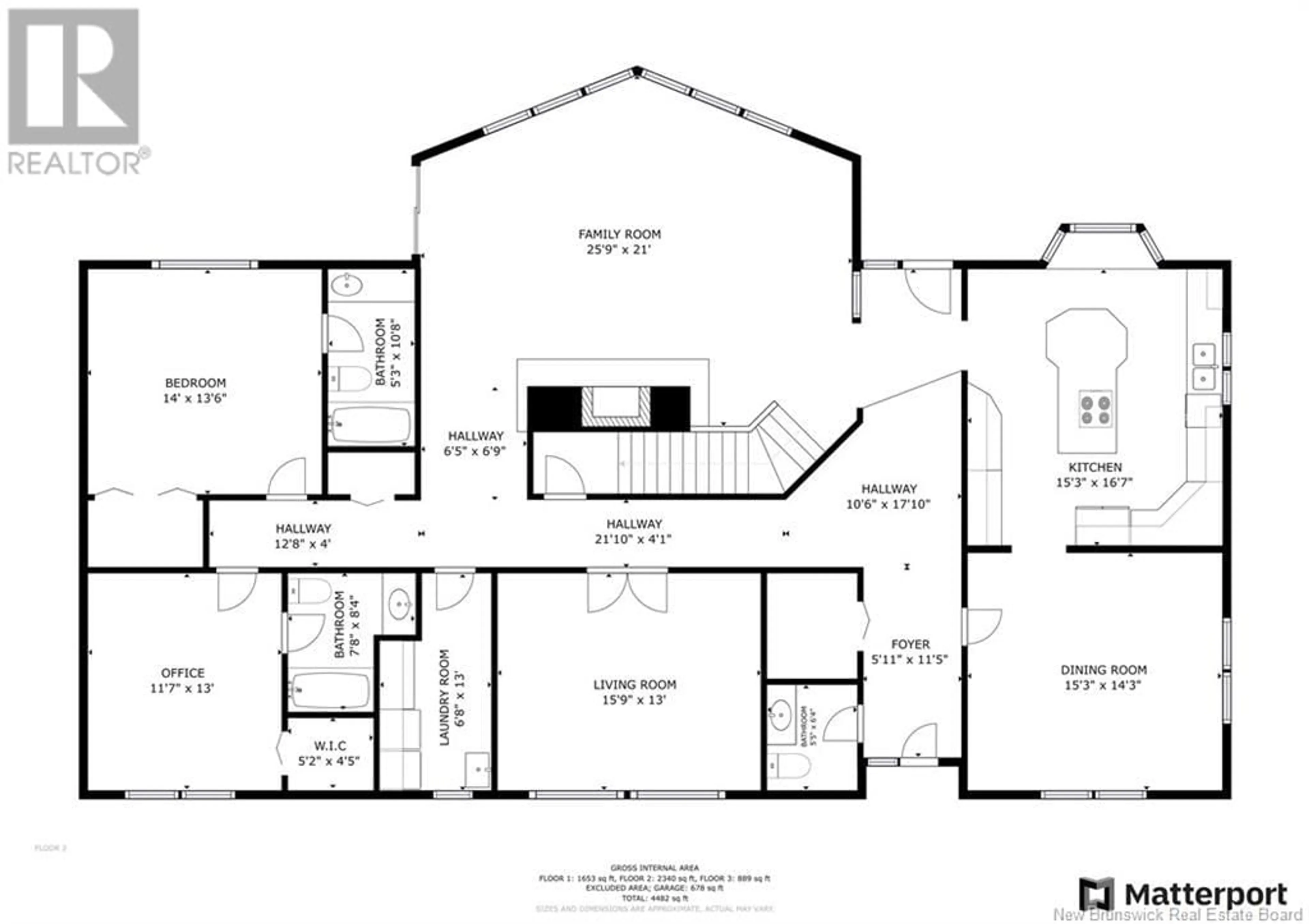 Floor plan for 17 Rosewood Drive, Grafton New Brunswick E7N1P4
