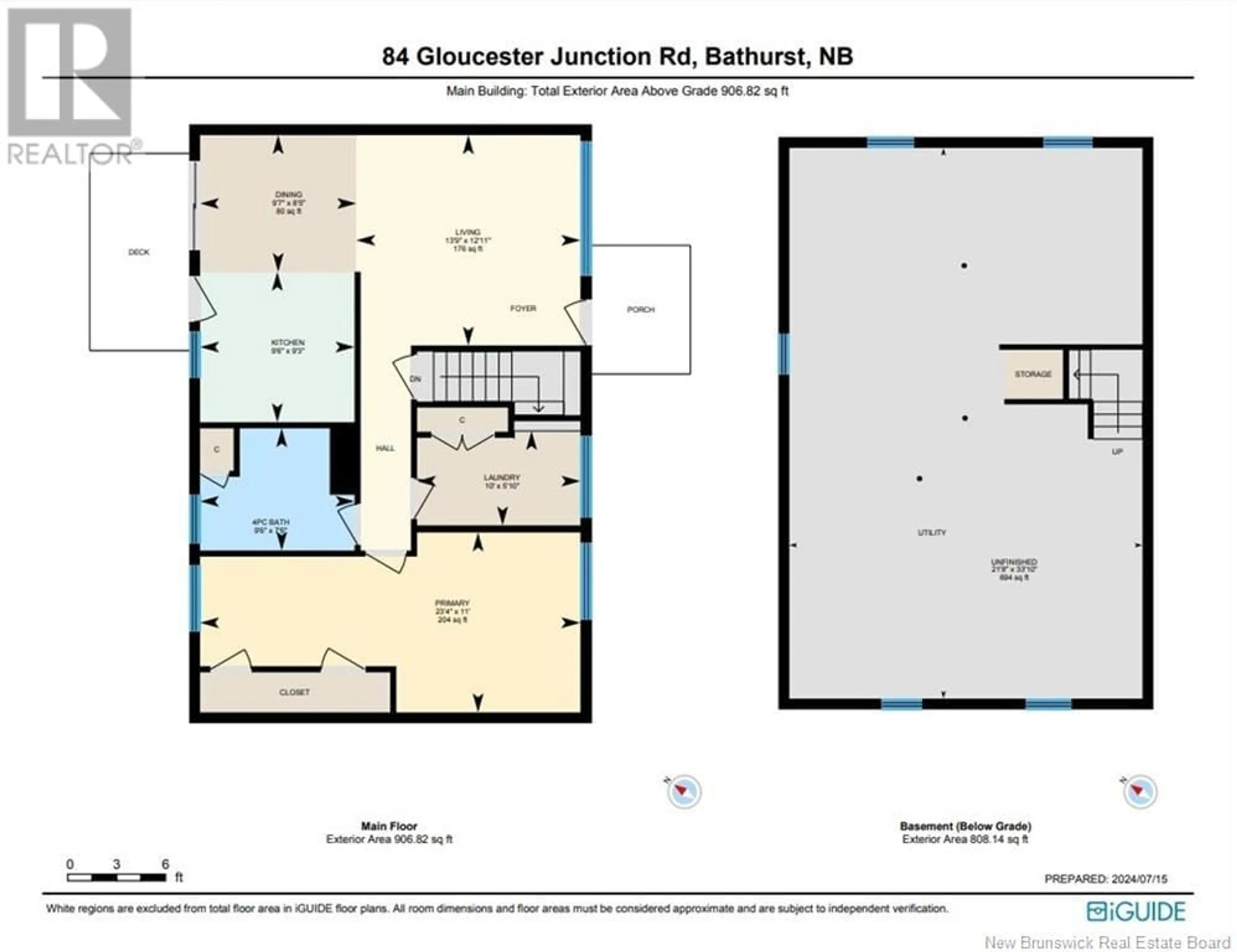 Floor plan for 84 Gloucester Junction, Gloucester Junction New Brunswick E2A6H2