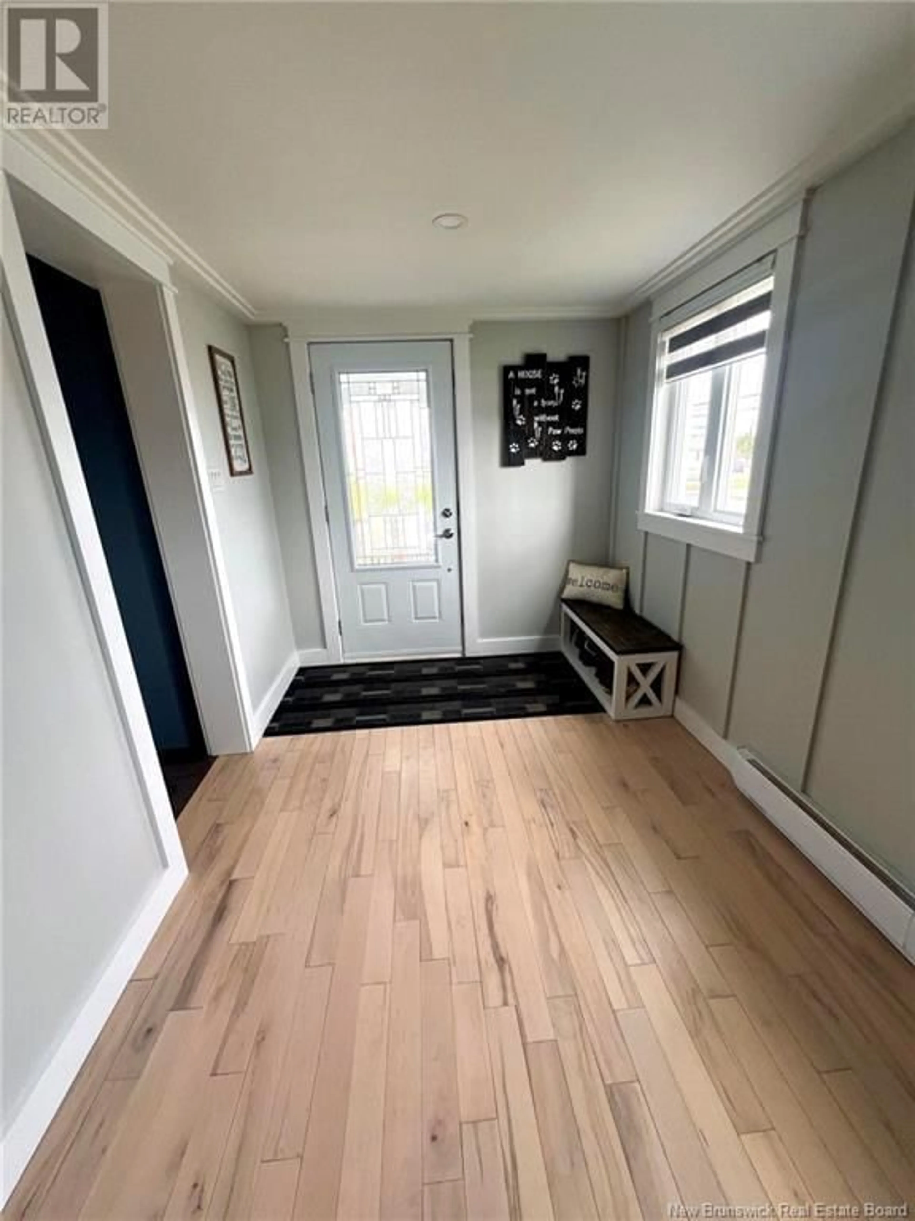 Indoor entryway for 1 Savoie Street, Eel River Crossing New Brunswick E8E1T7