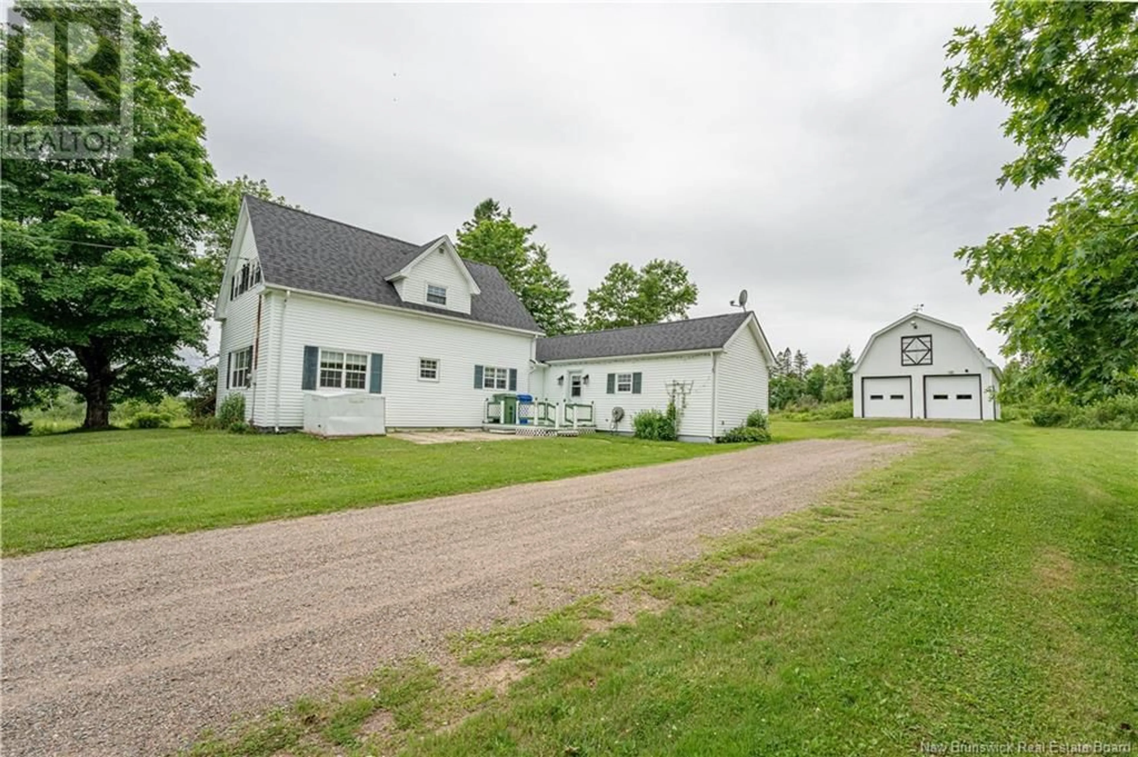 Outside view for 15 Charlie Little Branch Road, Harvey New Brunswick E6K1N3