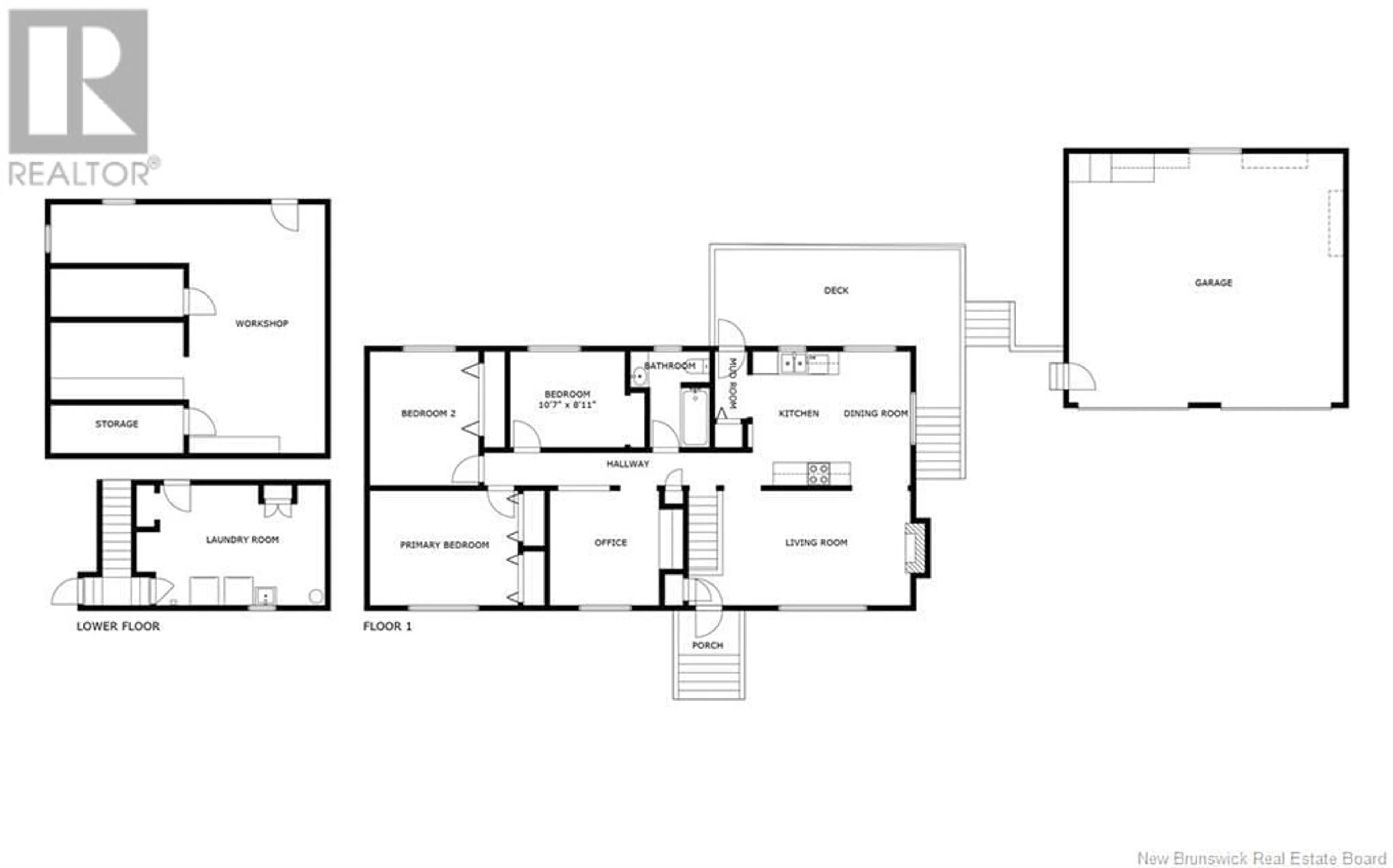 Floor plan for 1825 Manawagonish Road, Saint John New Brunswick E2M3Y6