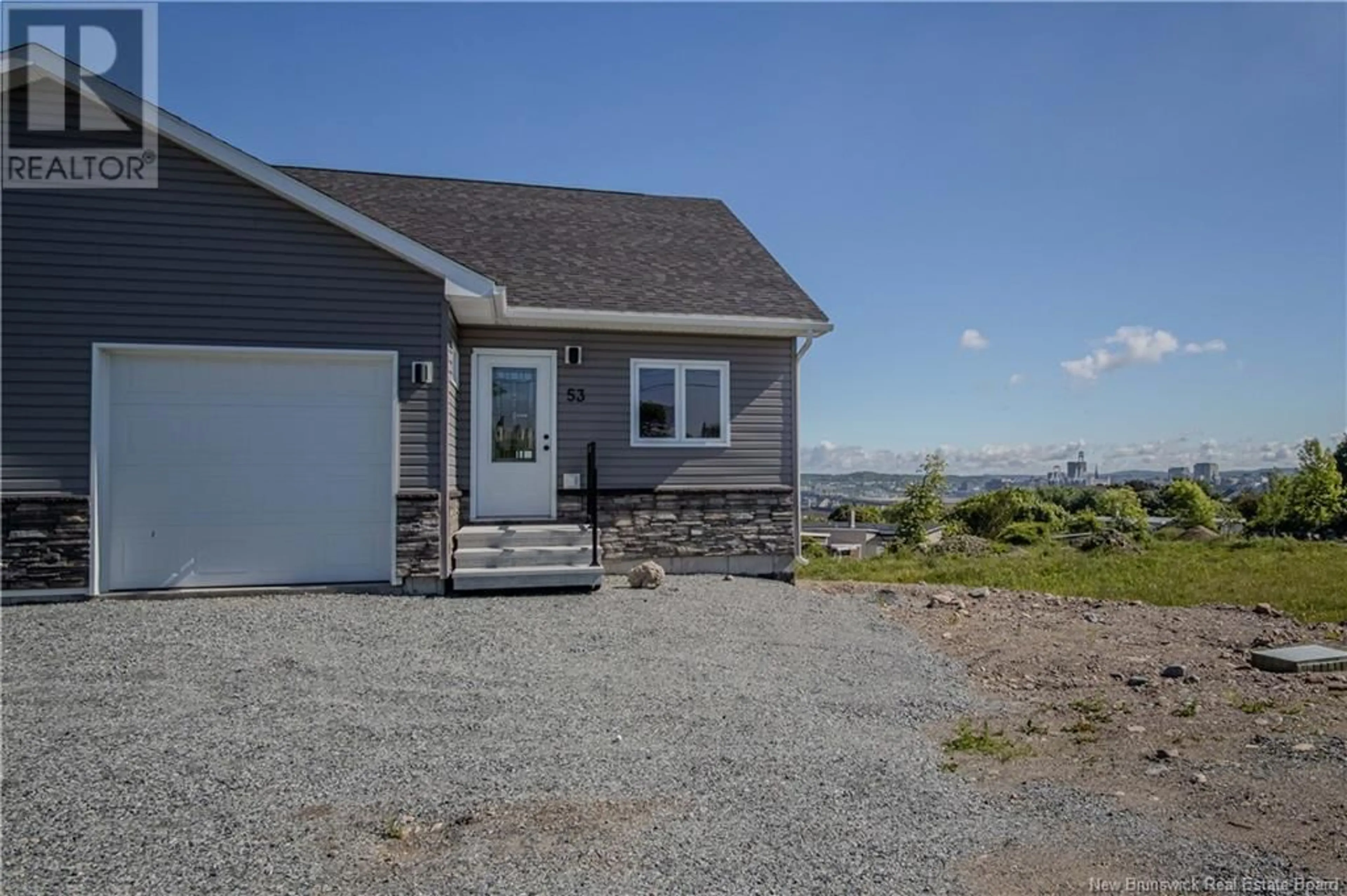 A pic from exterior of the house or condo, cottage for 53 Rockingstone Drive, Saint John New Brunswick E2M0E5