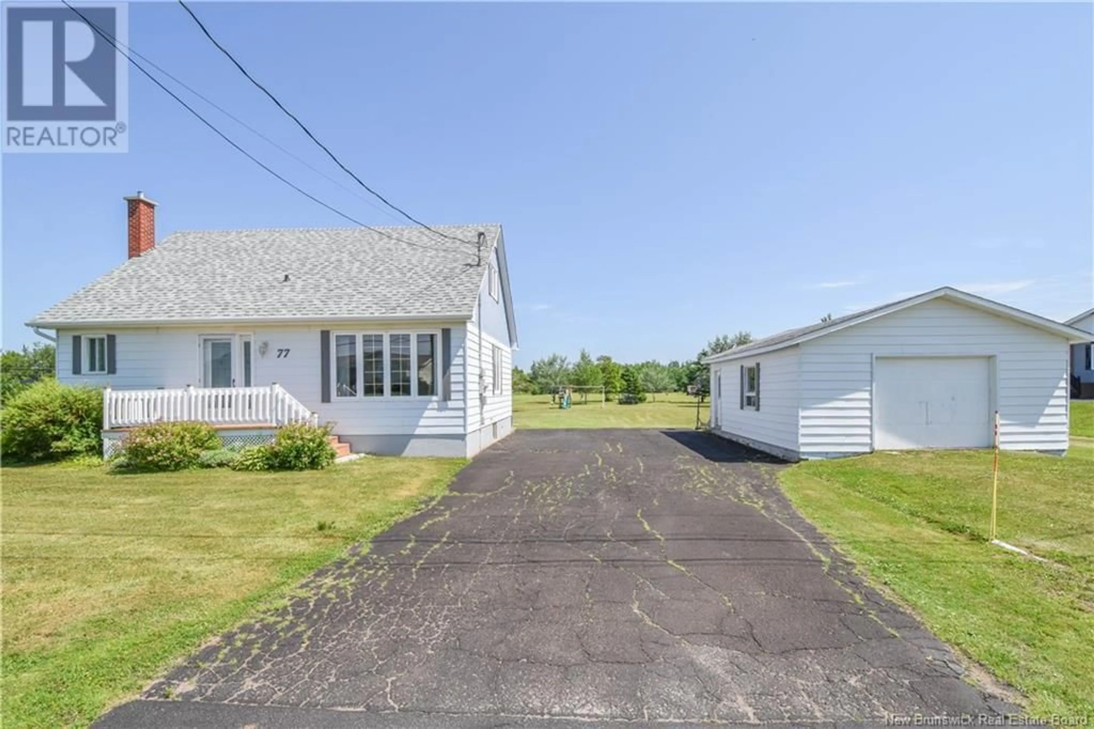 Frontside or backside of a home for 77 Chiasson Road, Savoie Landing New Brunswick E8S3A7