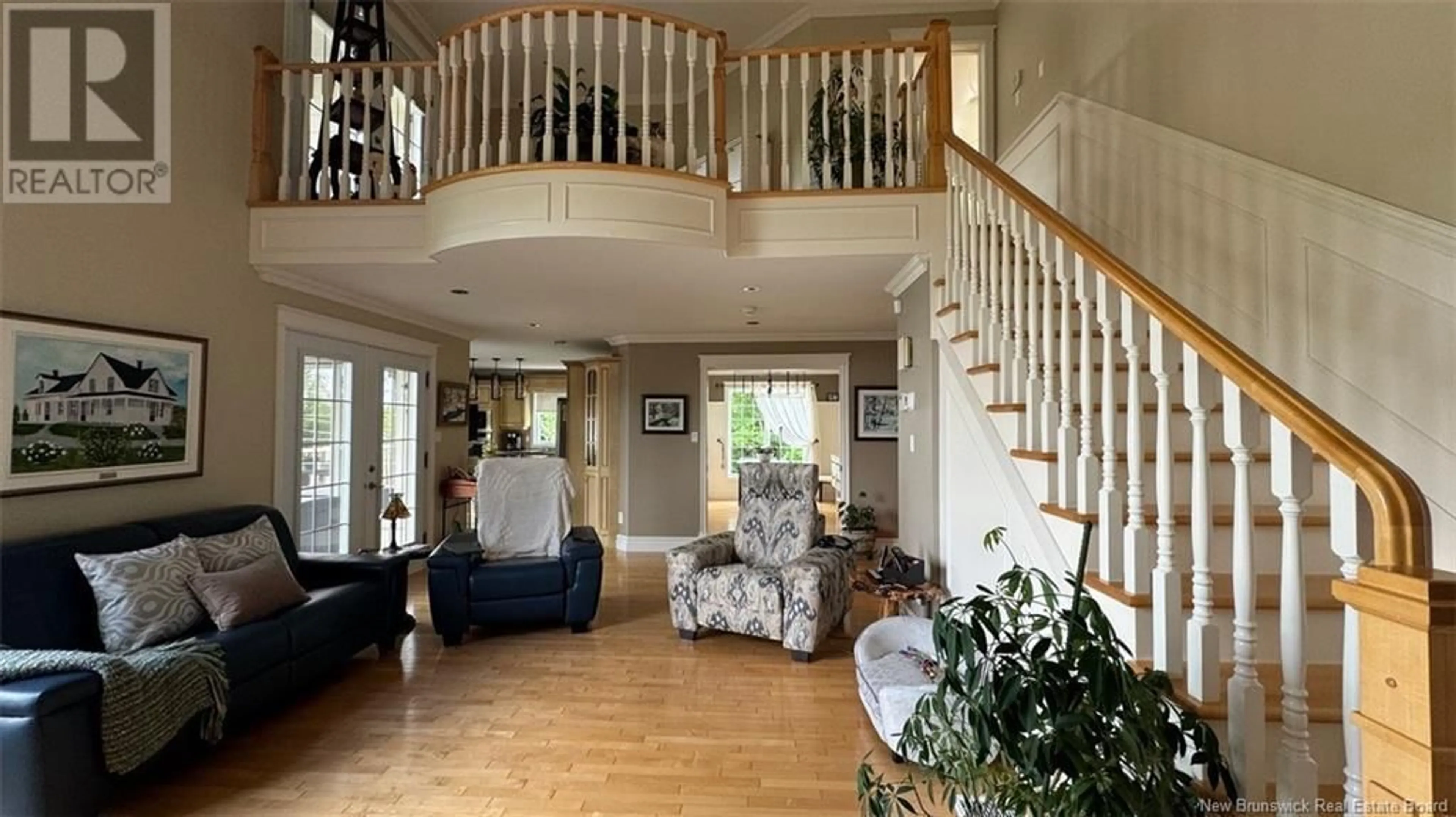 Indoor foyer, wood floors for 241 Beaulieu Road, Saint-François-de-Madawaska New Brunswick E7A1A2