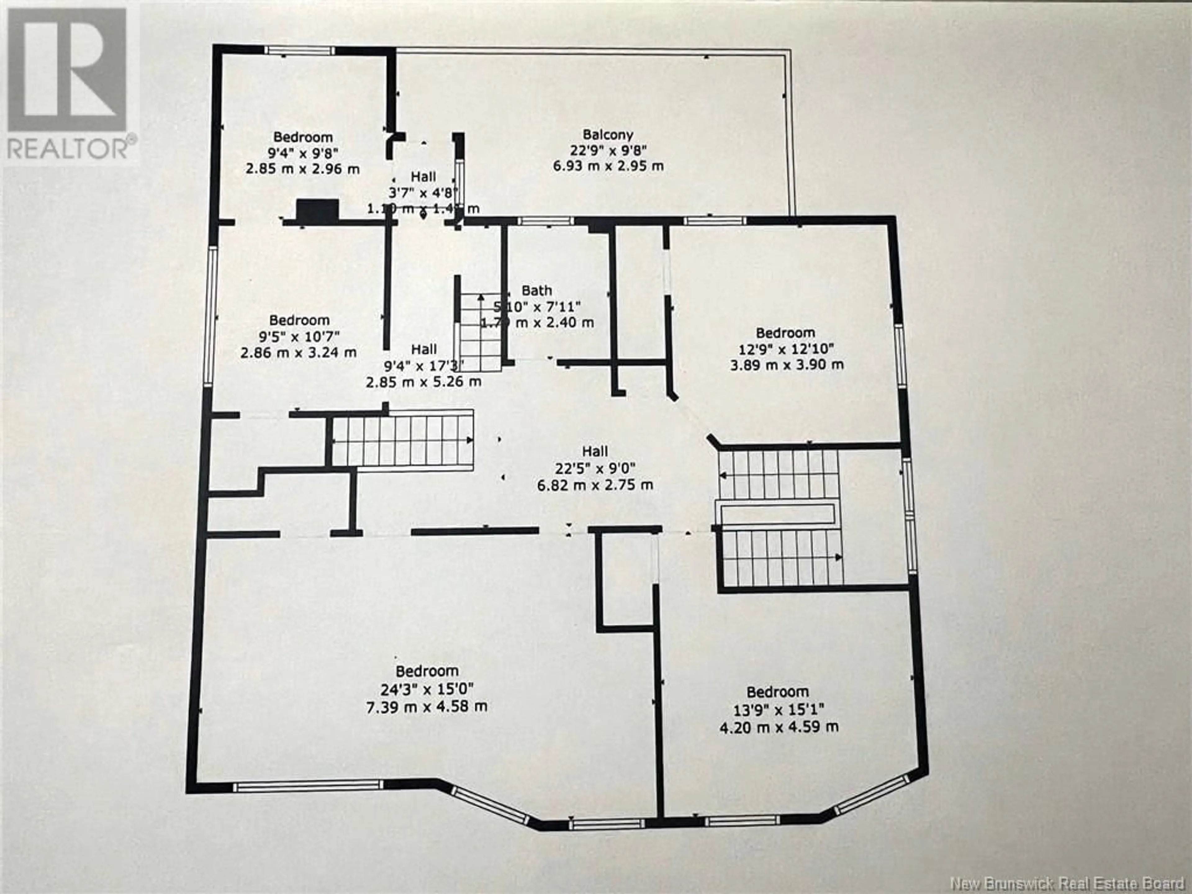 Floor plan for 8 McMillan Avenue, Campbellton New Brunswick E3N1E9