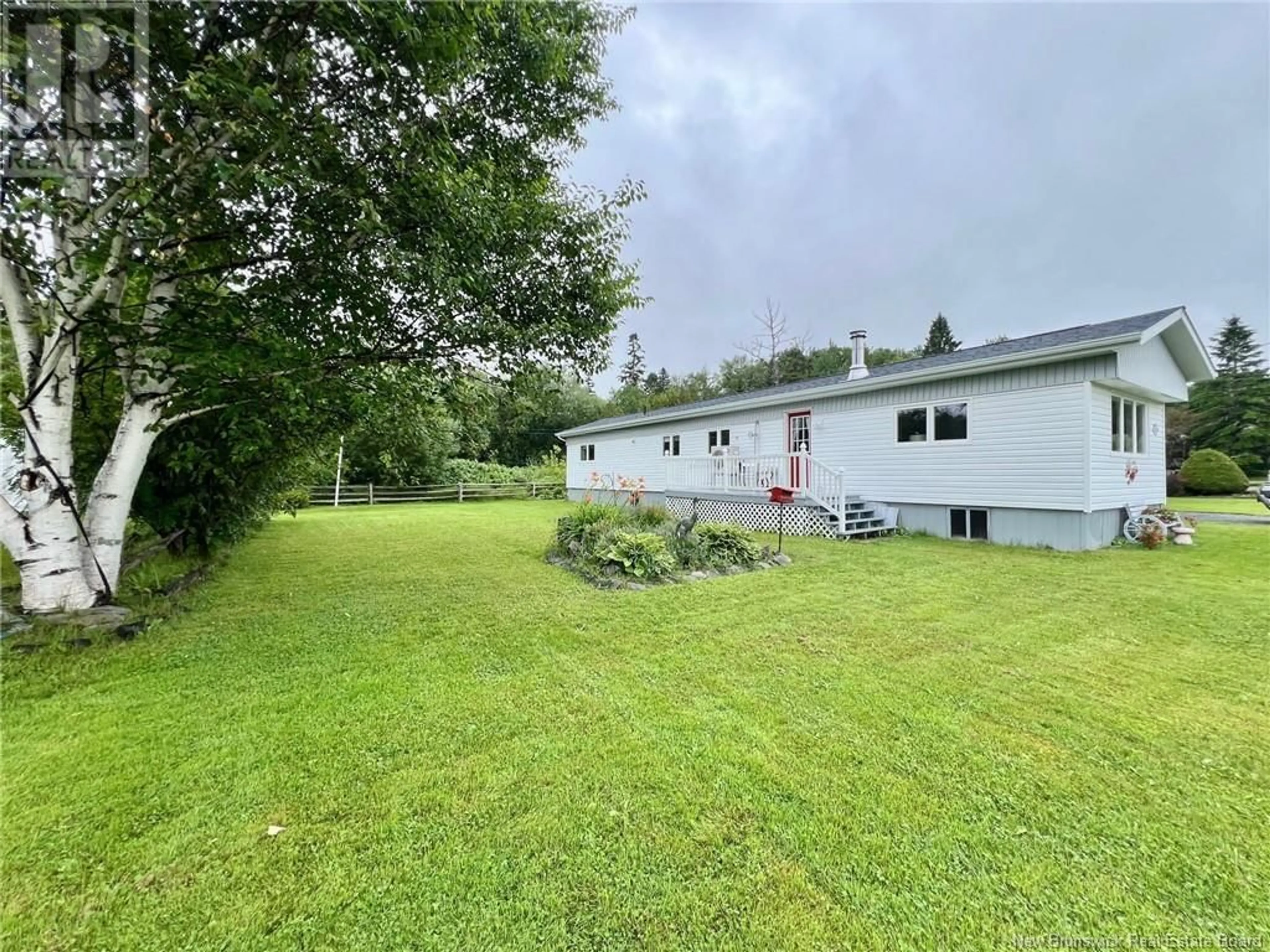 Fenced yard for 15 Robichaud Street, Charlo New Brunswick E8E2R6