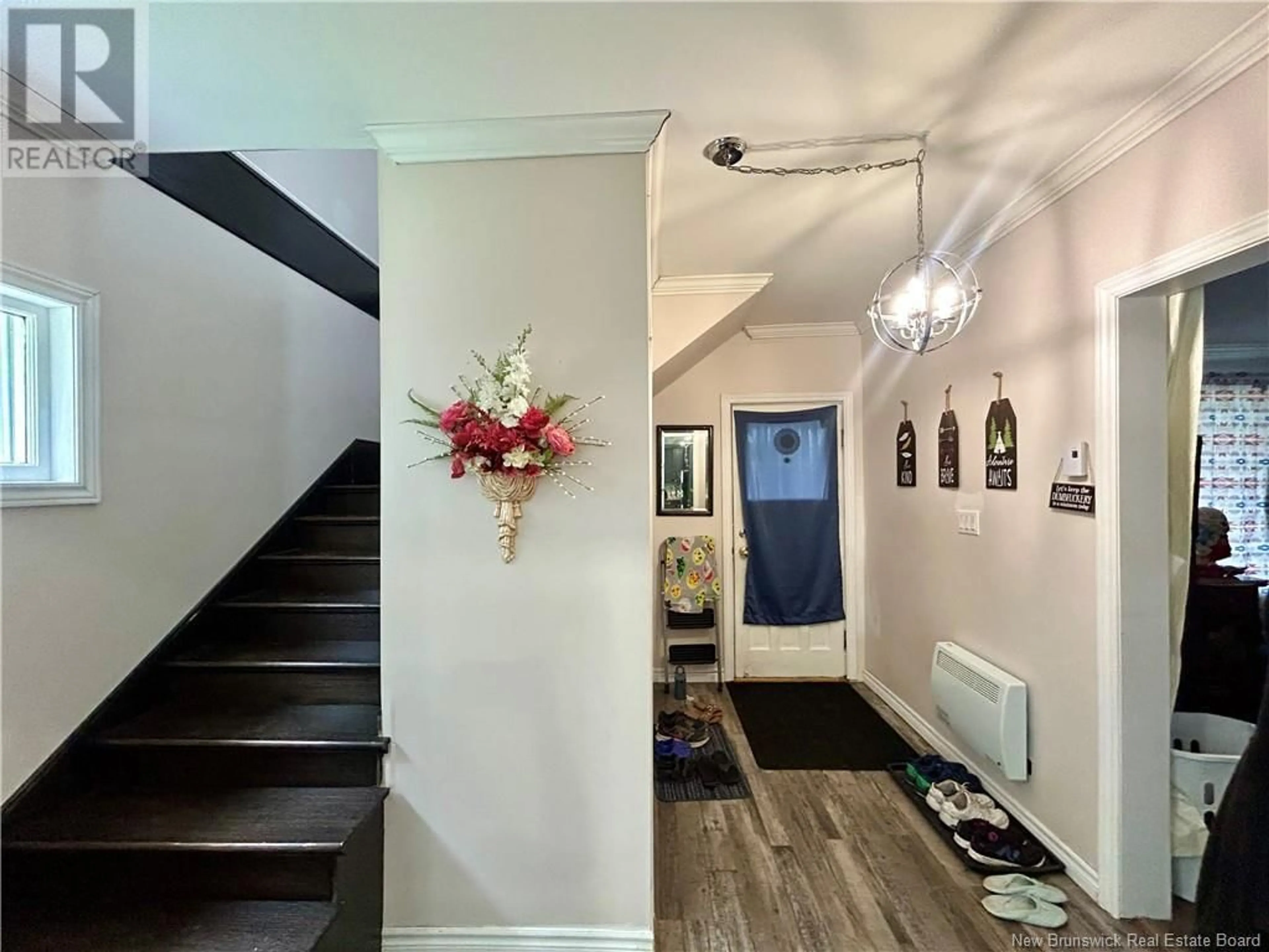 Indoor foyer, wood floors for 7 Duncan Street, Tide Head New Brunswick E3N4M3