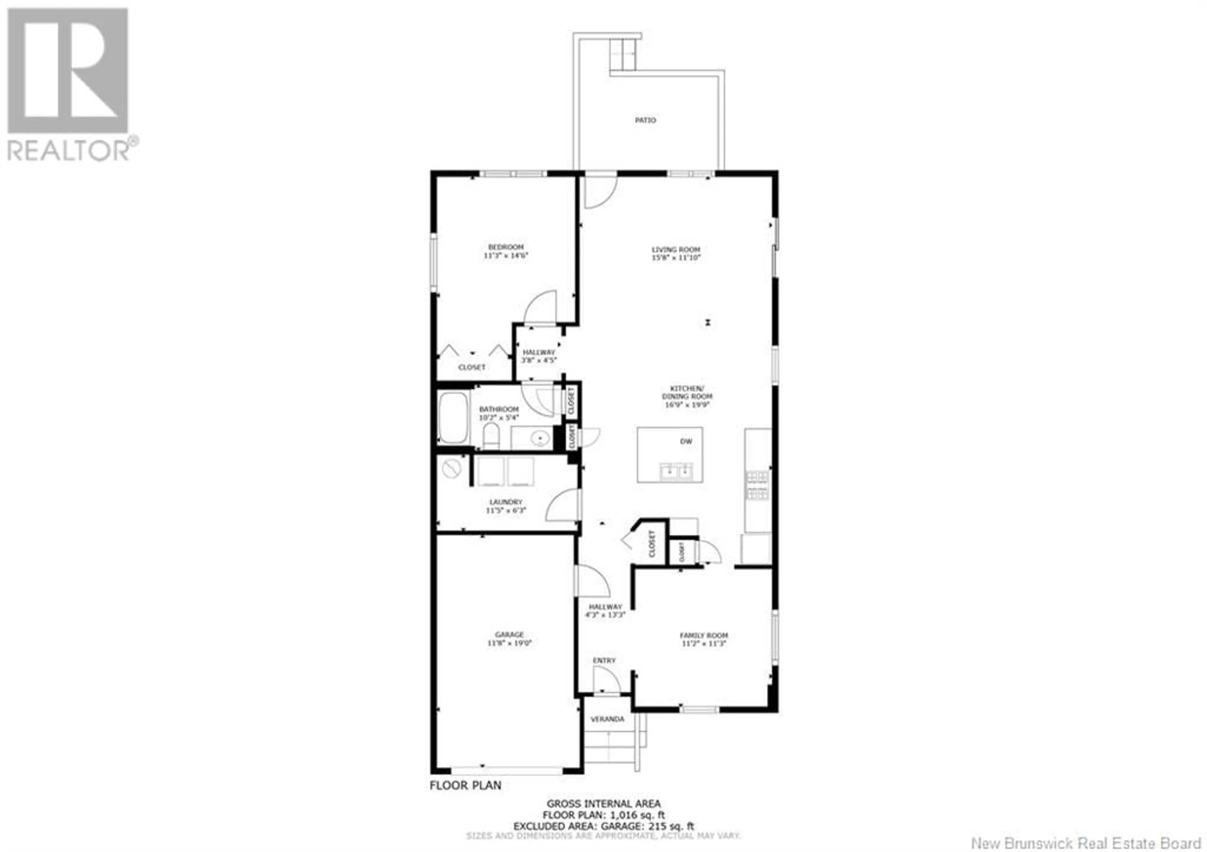 Floor plan for 14 Chessvale Close, Sussex New Brunswick E4E5X2