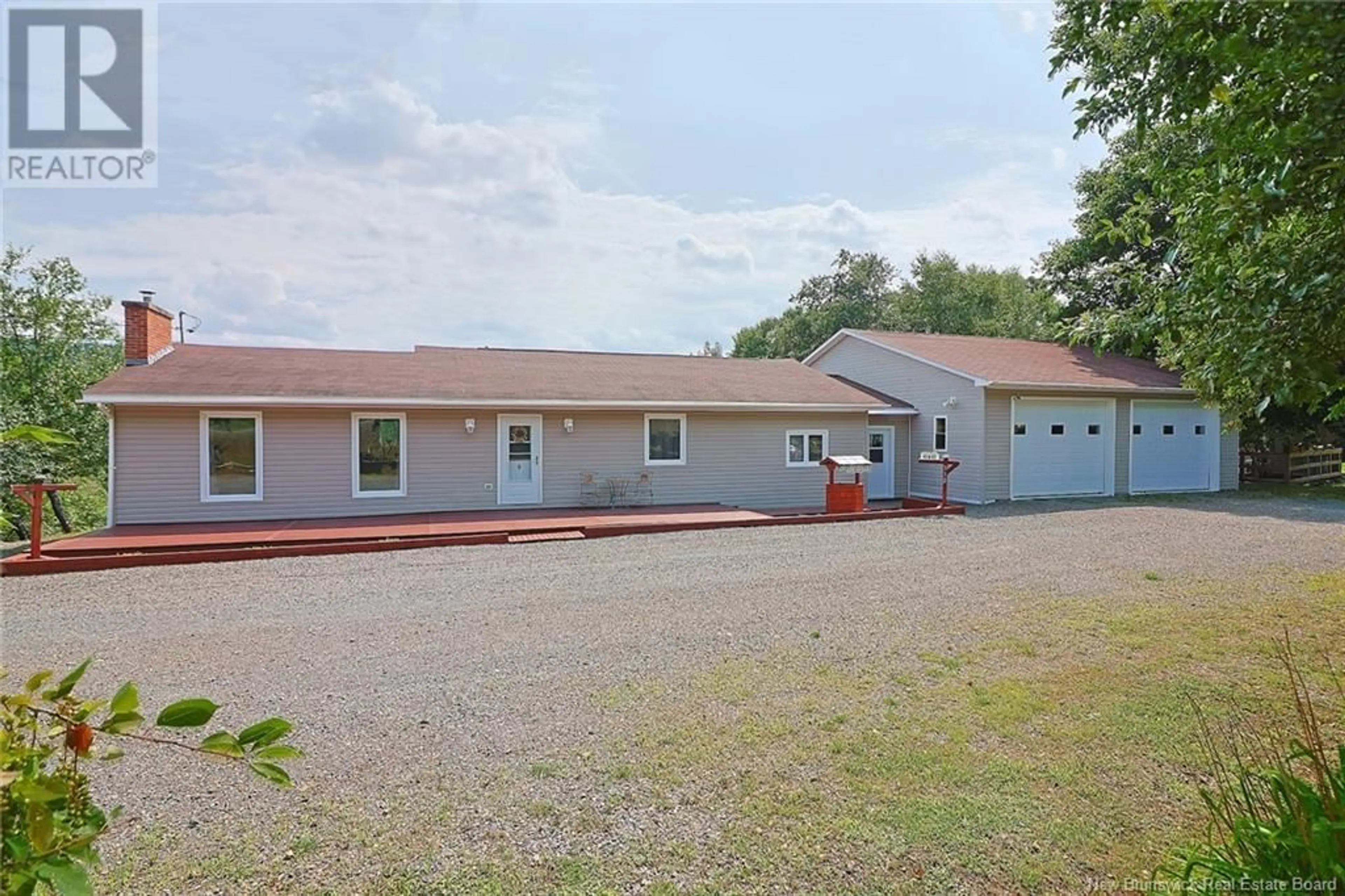 Outside view for 312 Mazerolle Settlement Road, Upper Kingsclear New Brunswick E3E1W1