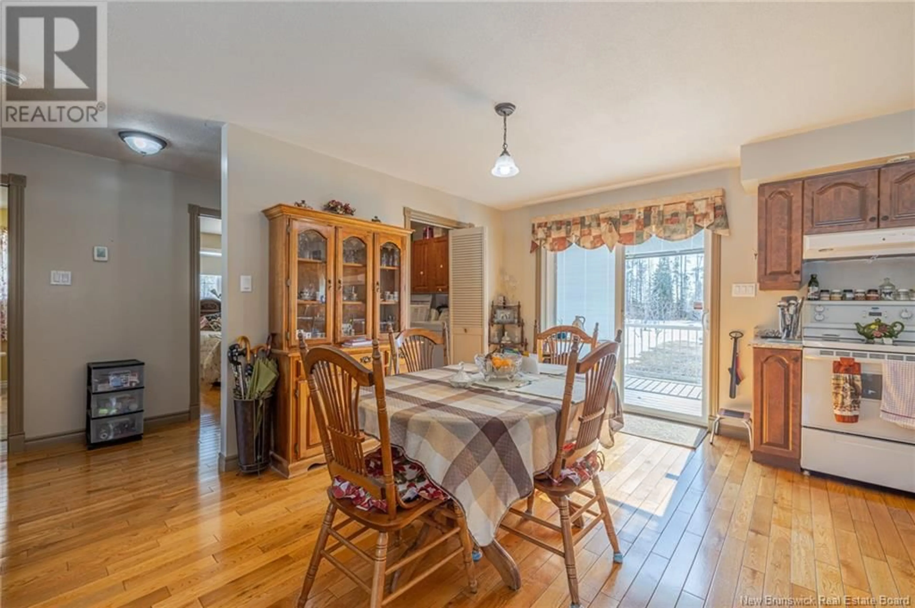 Dining room, wood/laminate floor for 2386 ROUTE 160, Saint-Sauveur New Brunswick E8L1P6