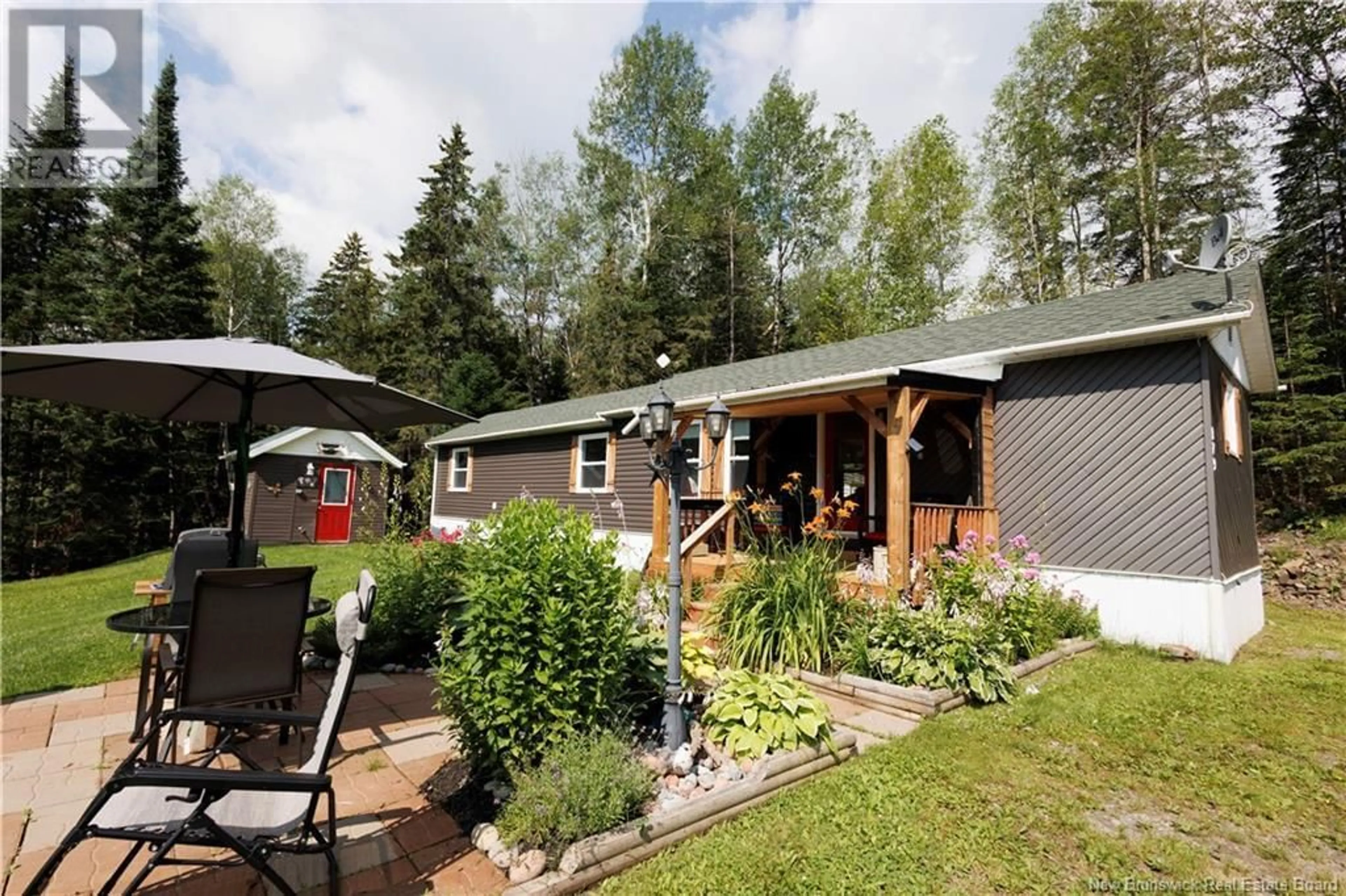 Patio for 279 Cote Mill Road, DSL de Drummond/DSL of Drummond New Brunswick E3Y1N6