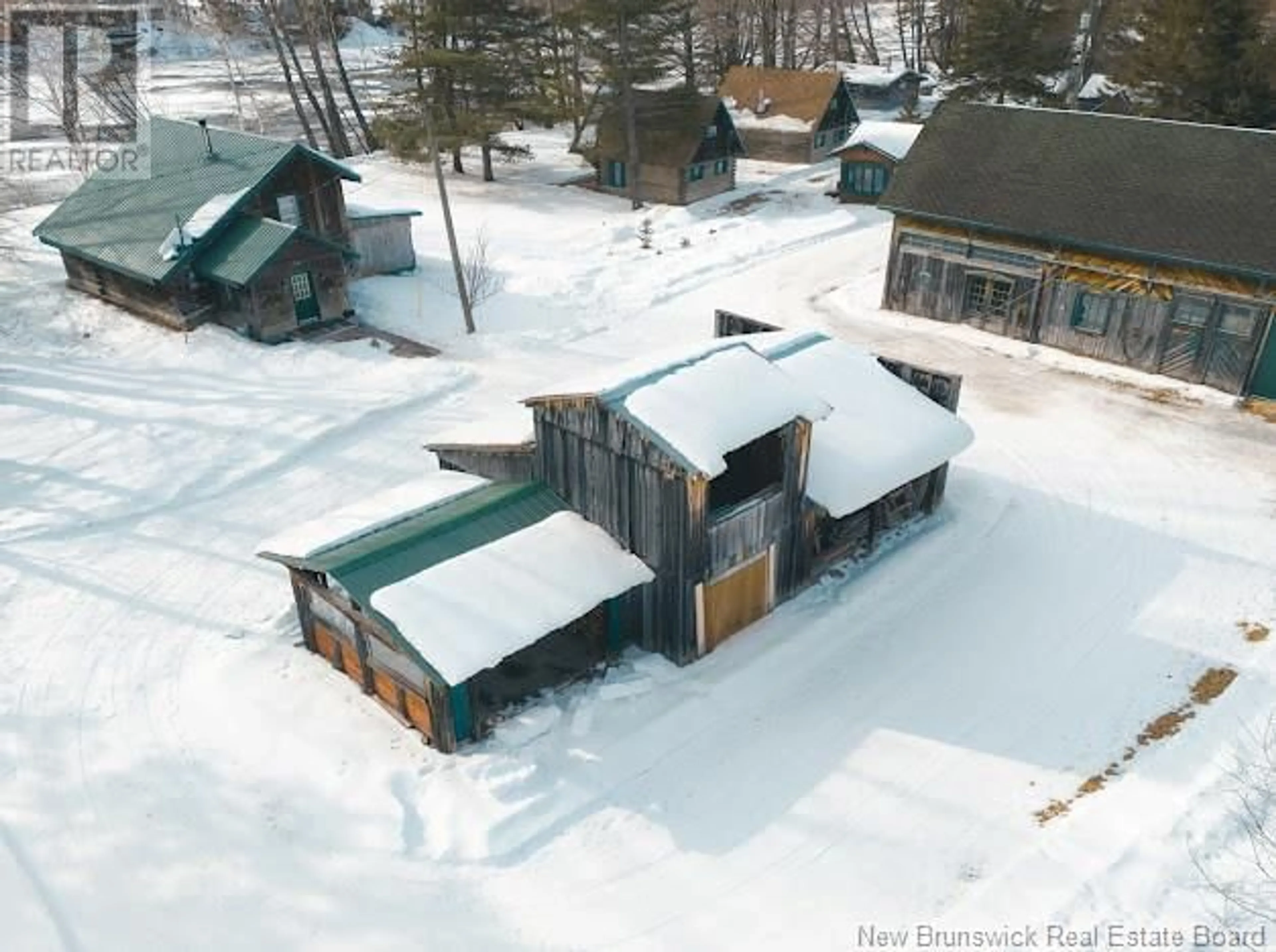 A pic from outside/outdoor area/front of a property/back of a property/a pic from drone, unknown for 1064 and 1076 BAISLEY ROAD, Saint-Jacques New Brunswick E7B2A3