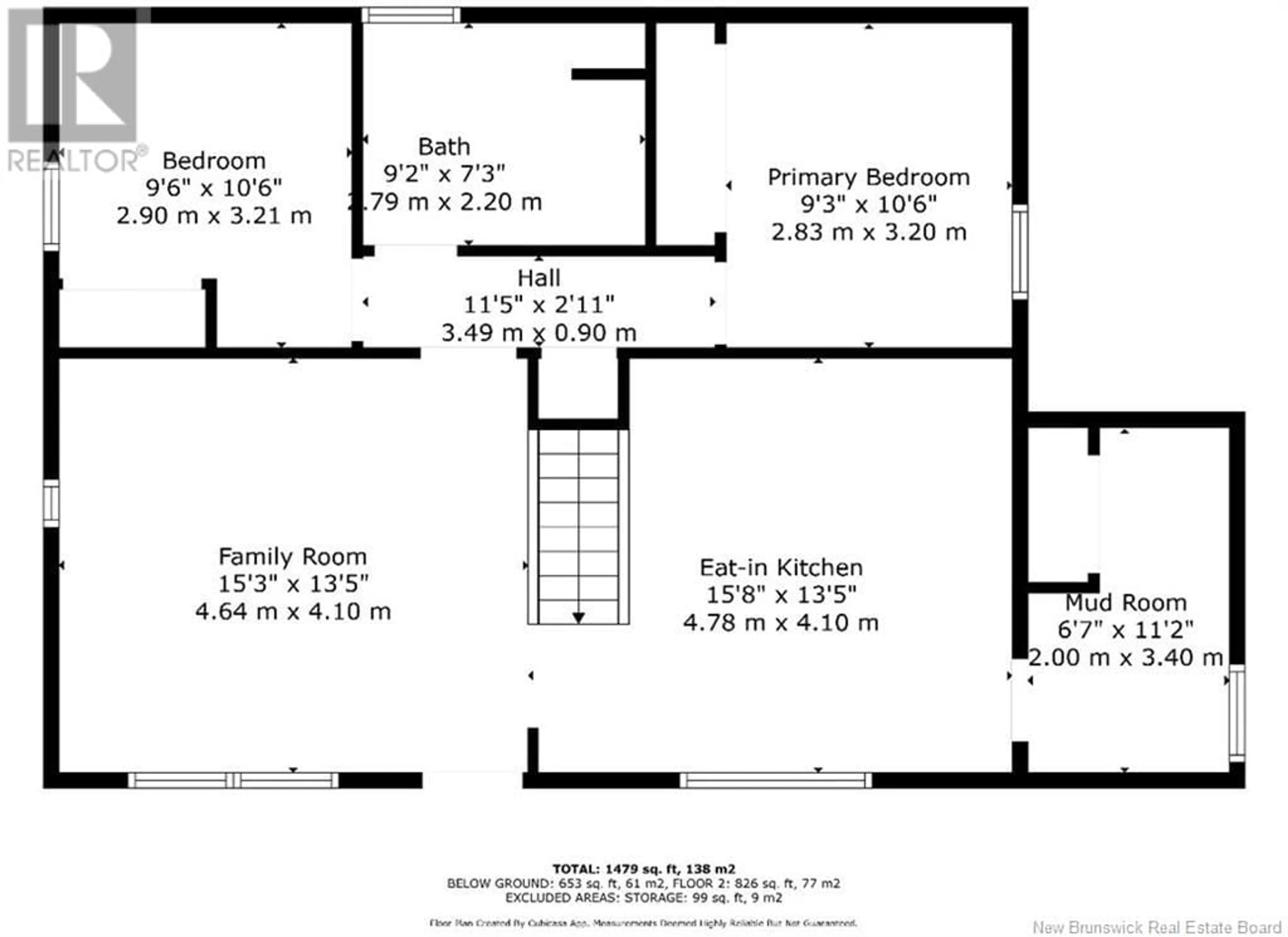 Floor plan for 220 Renfrew Street, Dalhousie New Brunswick E8C2K3