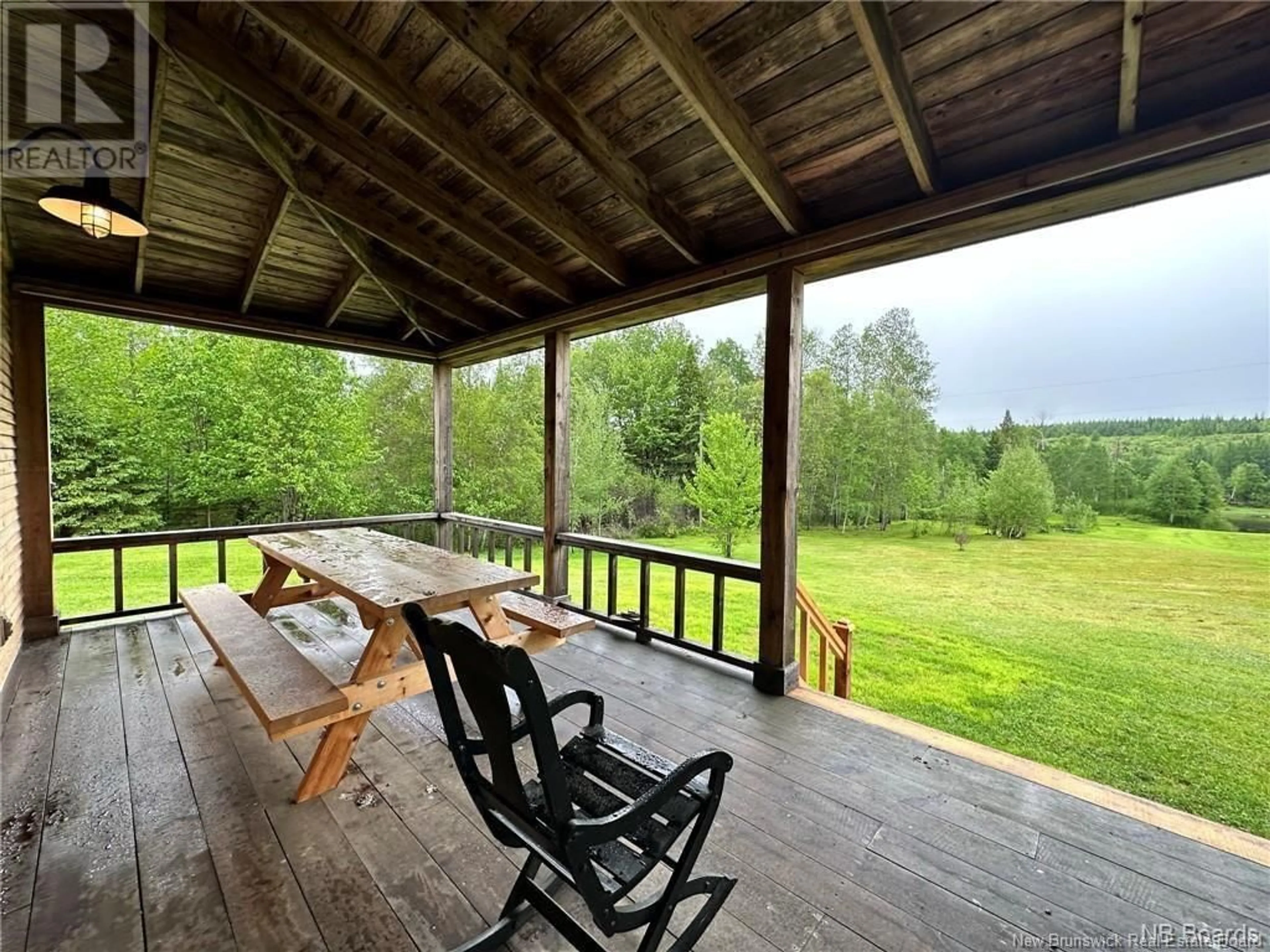 Patio for 495 HWY 118, Gray Rapids New Brunswick E9B1H1