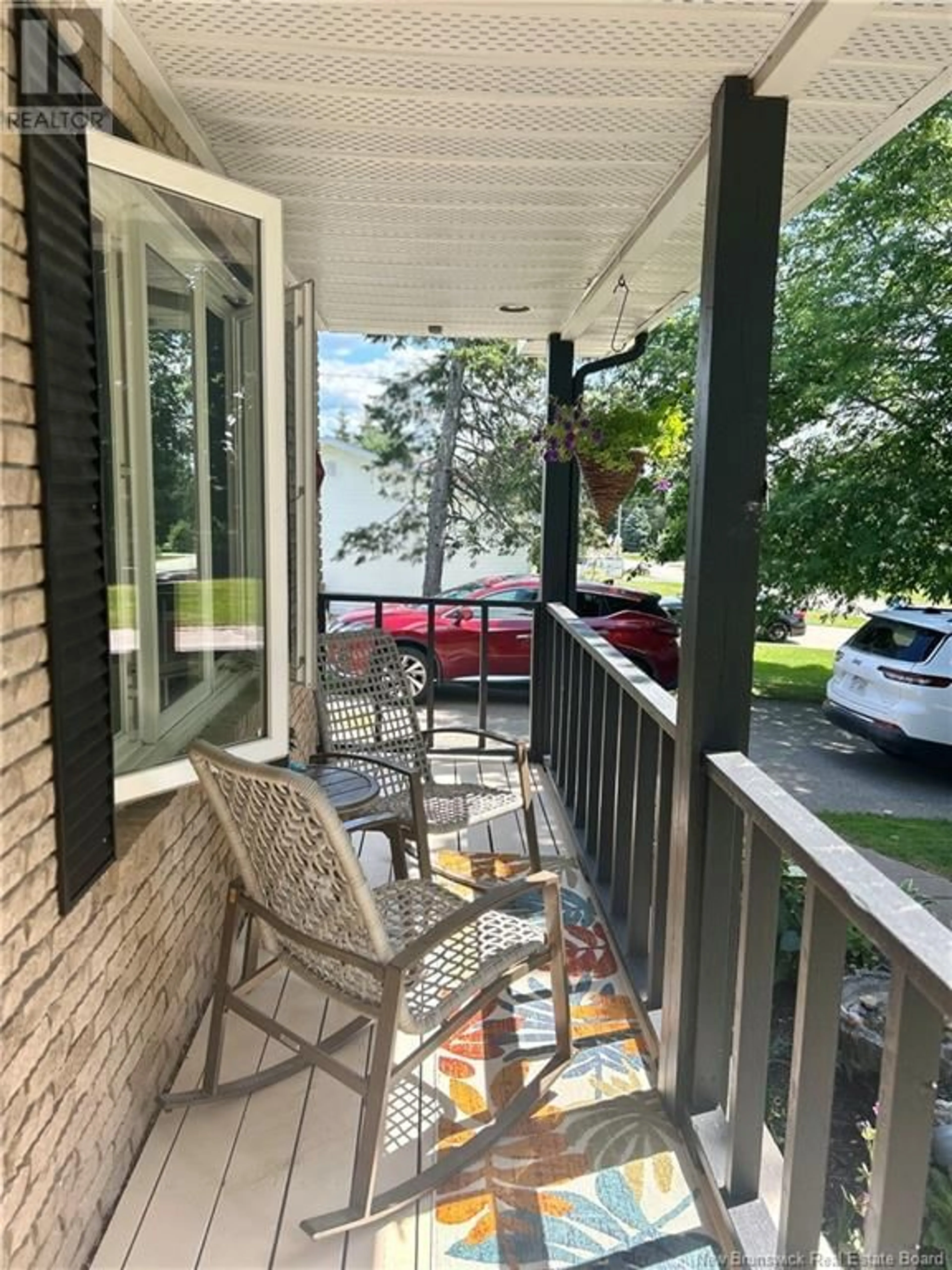 Balcony in the apartment for 72 Colin Drive, Miramichi New Brunswick E1V6B8