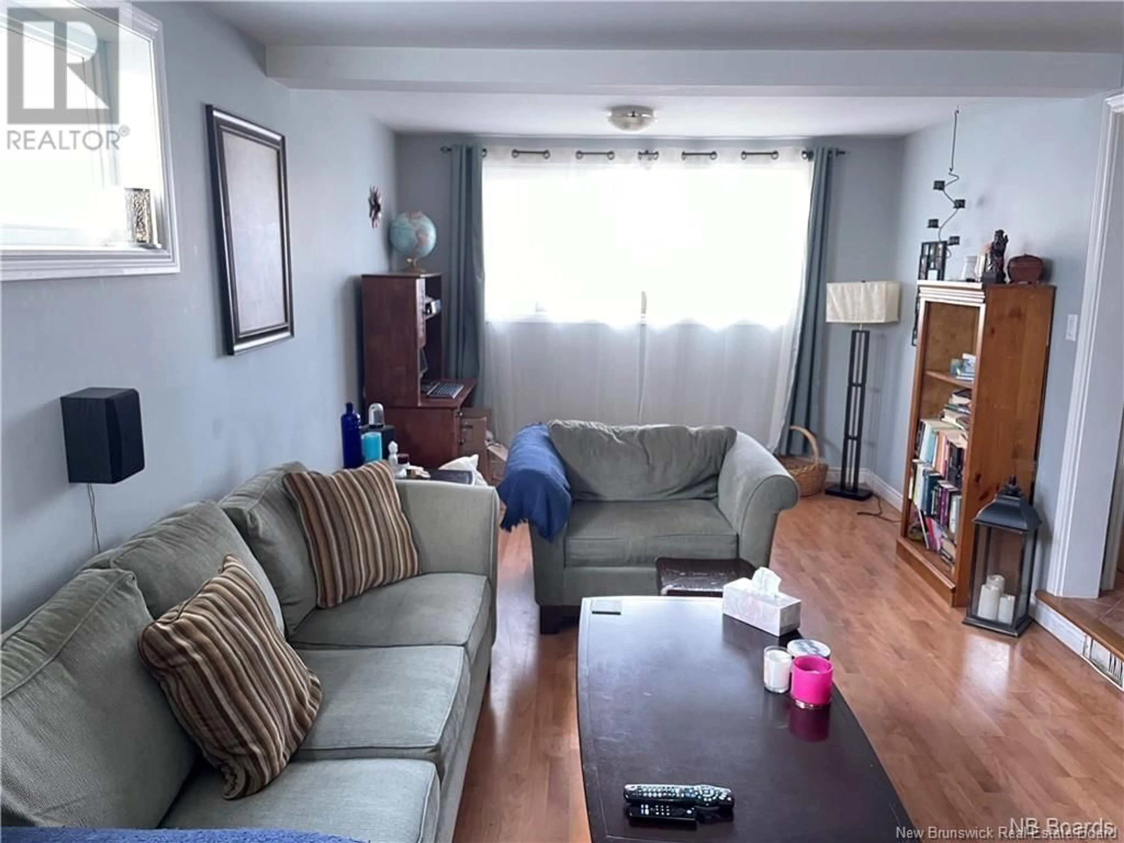 Living room, wood floors for 445 Tremblay Street, Bathurst New Brunswick E2A2K1