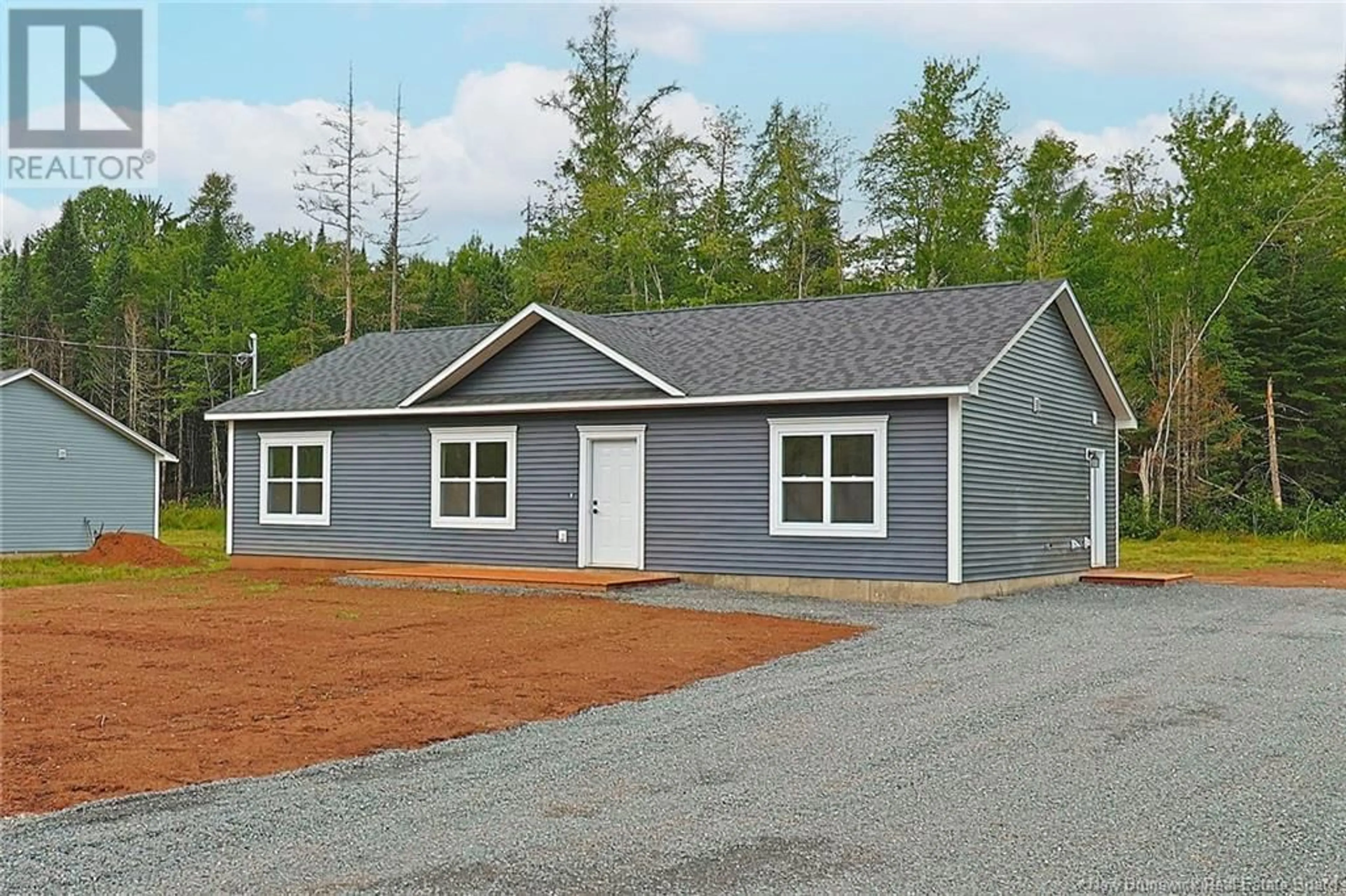 Home with vinyl exterior material for 147 HORSEMAN Road, Fredericton Junction New Brunswick E5L1W5