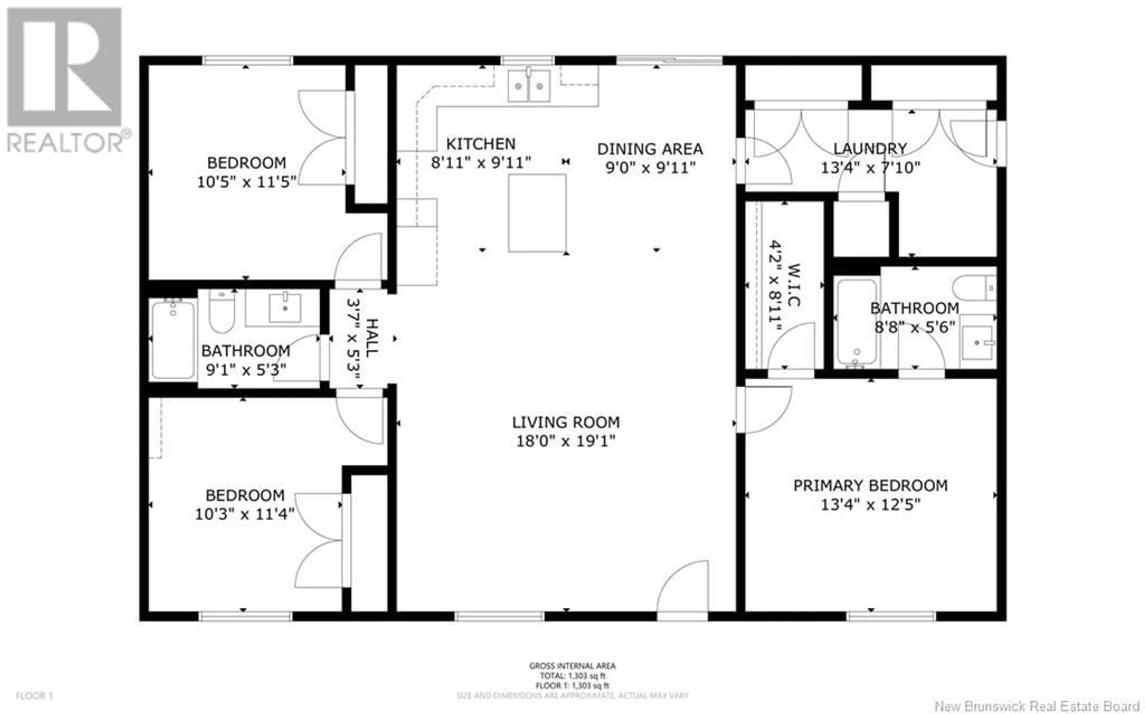 Floor plan for 147 HORSEMAN Road, Fredericton Junction New Brunswick E5L1W5