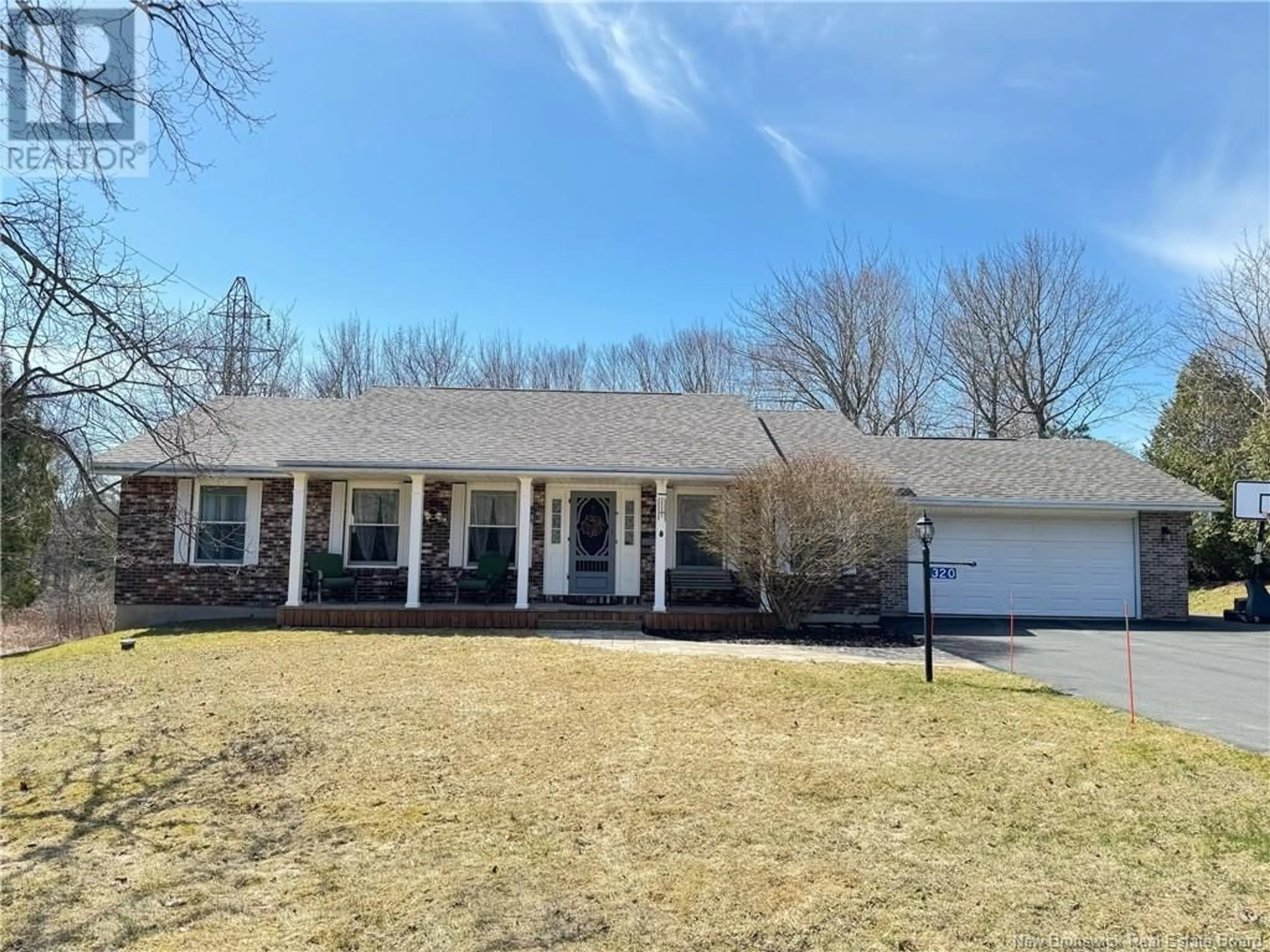 Frontside or backside of a home for 320 Renshaw Road, Rothesay New Brunswick E2H2T4