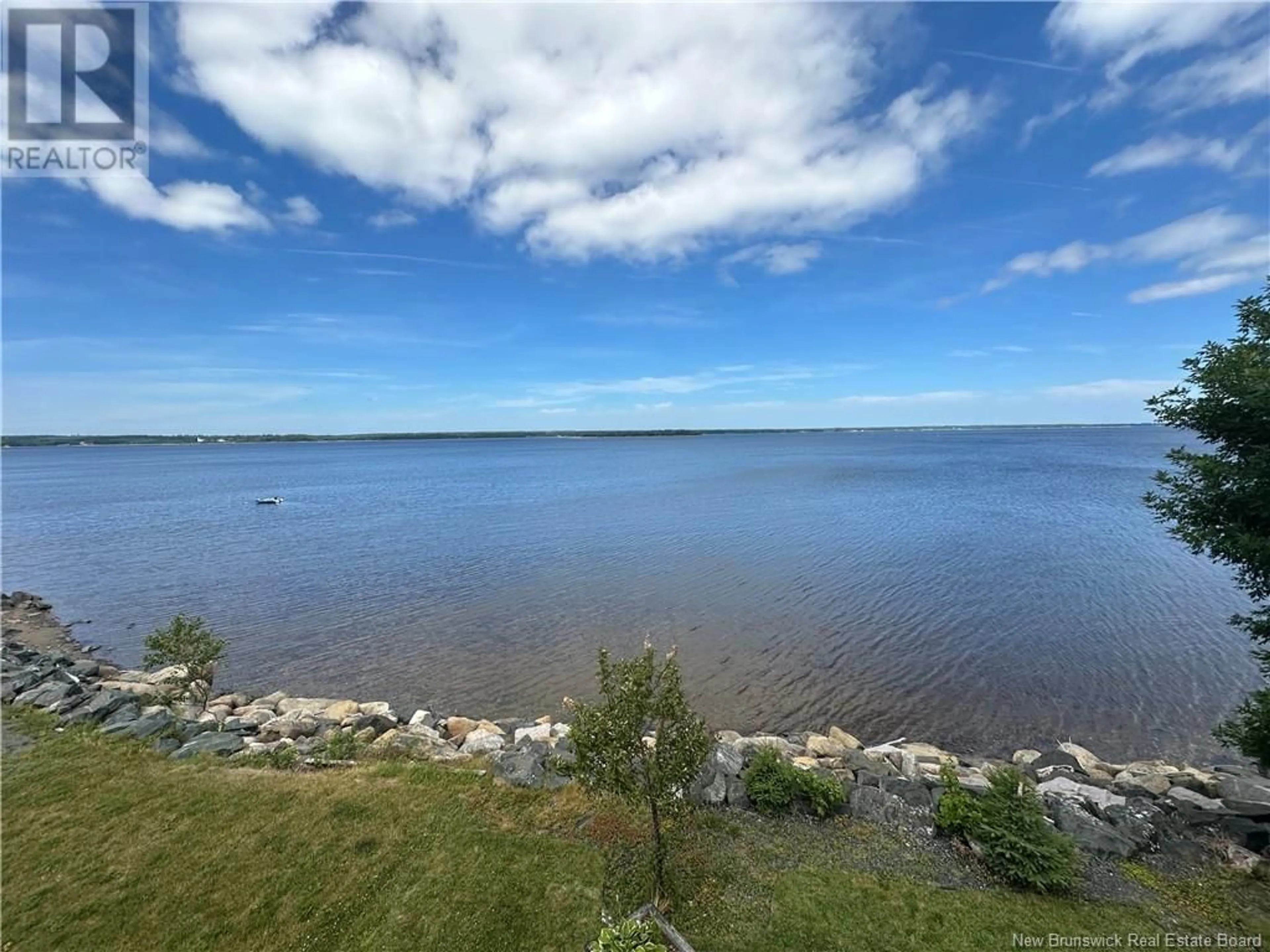 A pic from outside/outdoor area/front of a property/back of a property/a pic from drone, water/lake/river/ocean view for 69 SCHOONER POINT ROAD, Napan New Brunswick E1N4V6