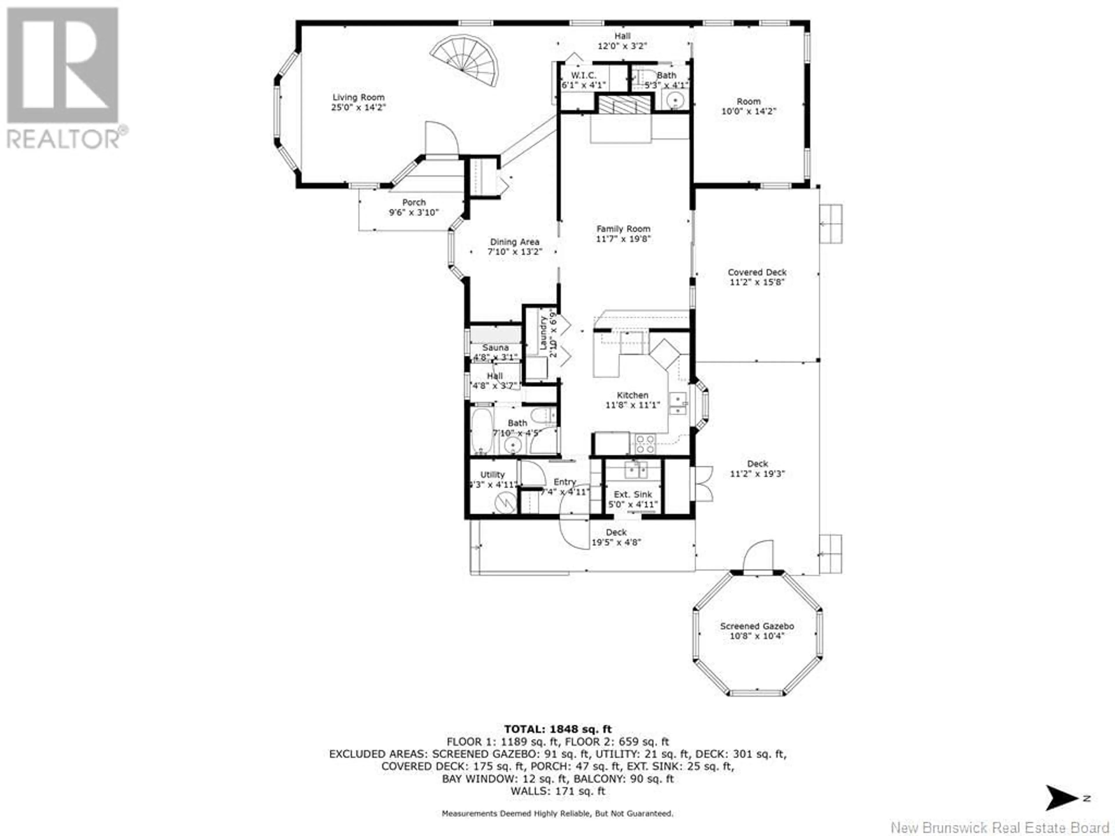 Floor plan for 69 SCHOONER POINT ROAD, Napan New Brunswick E1N4V6