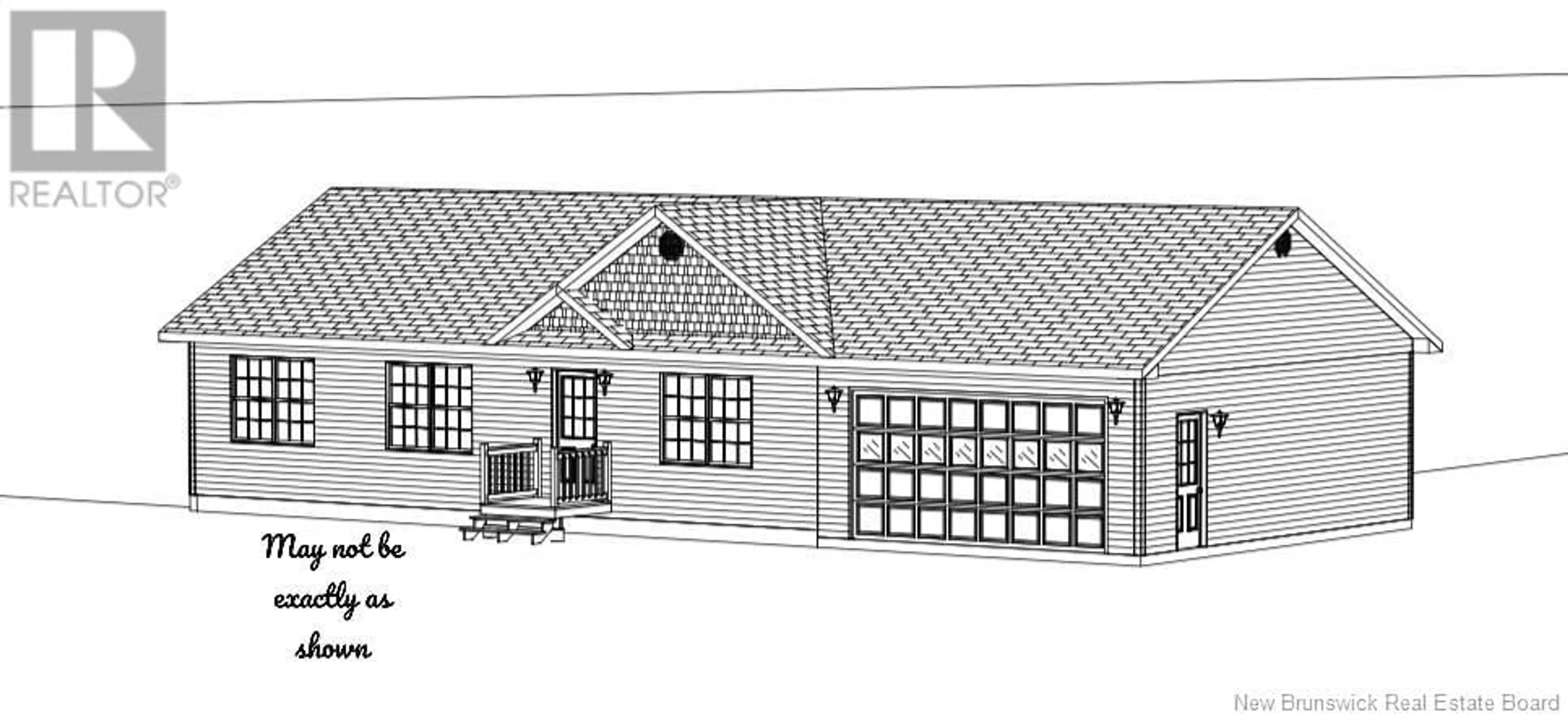 Frontside or backside of a home, cottage for HOUSE AND LOT 2017-12 A and J Crescent, Killarney Road New Brunswick E3G9E2