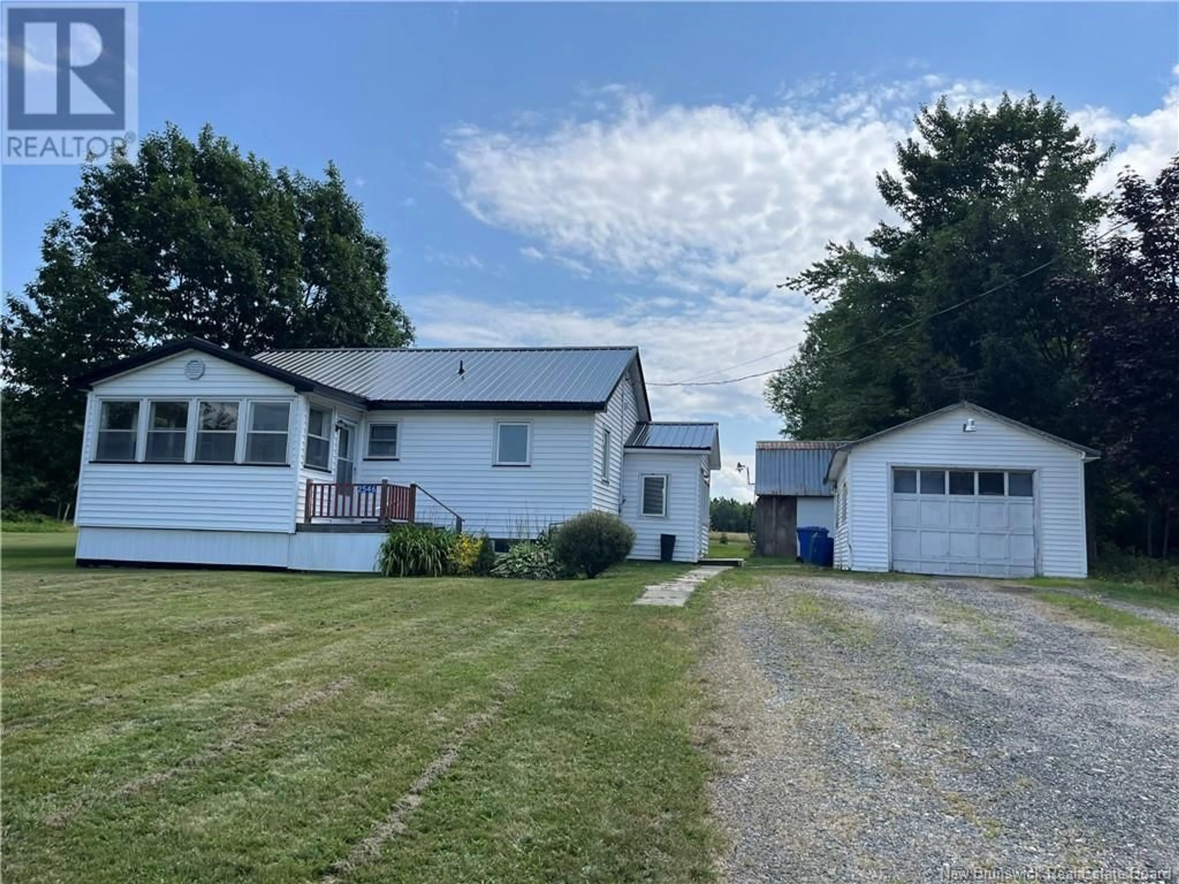 Frontside or backside of a home for 2546 RTE 118, McKinleyville New Brunswick E9E2H7