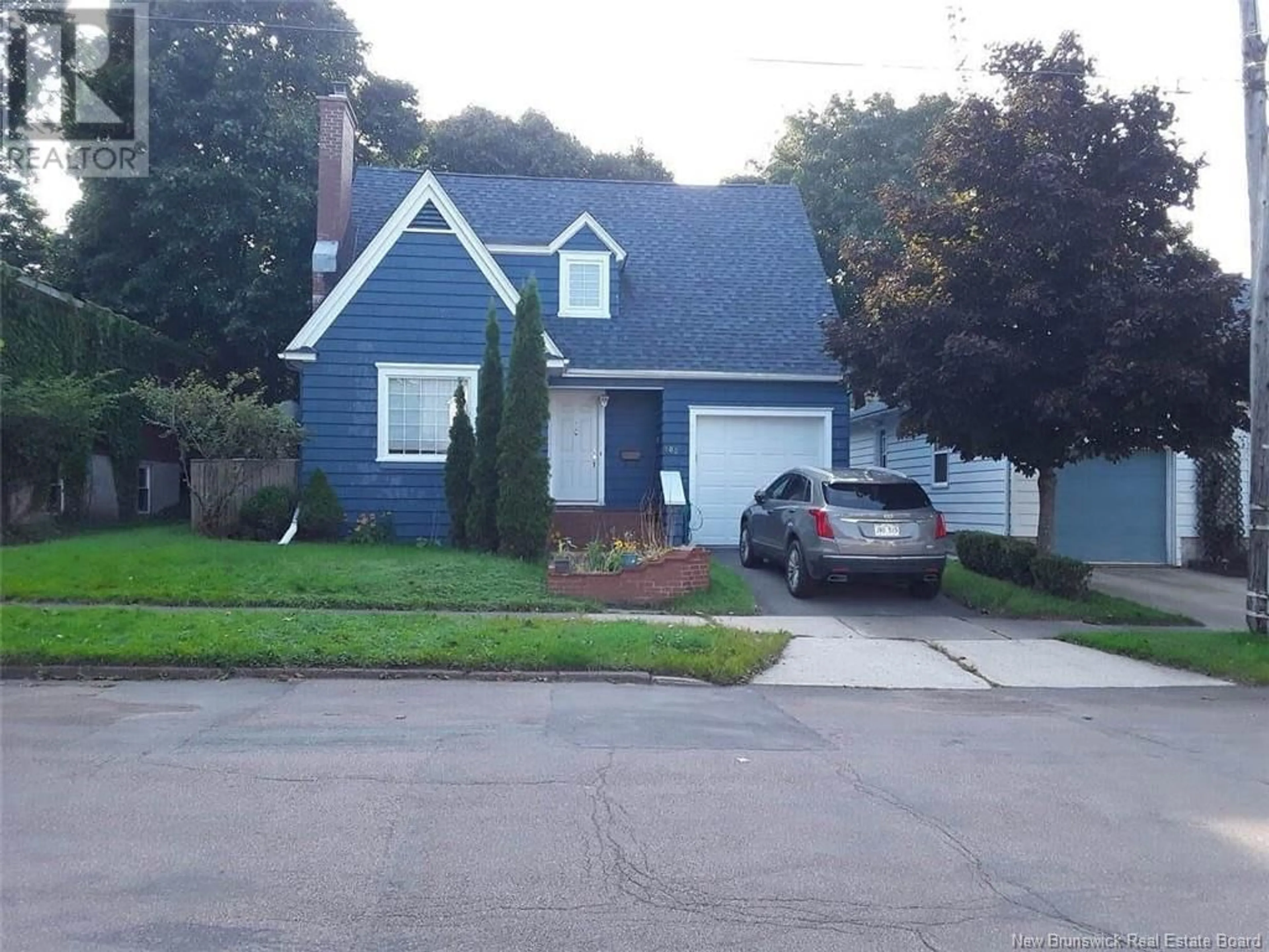 Frontside or backside of a home, the street view for 102 Portledge, Moncton New Brunswick E1C5S7