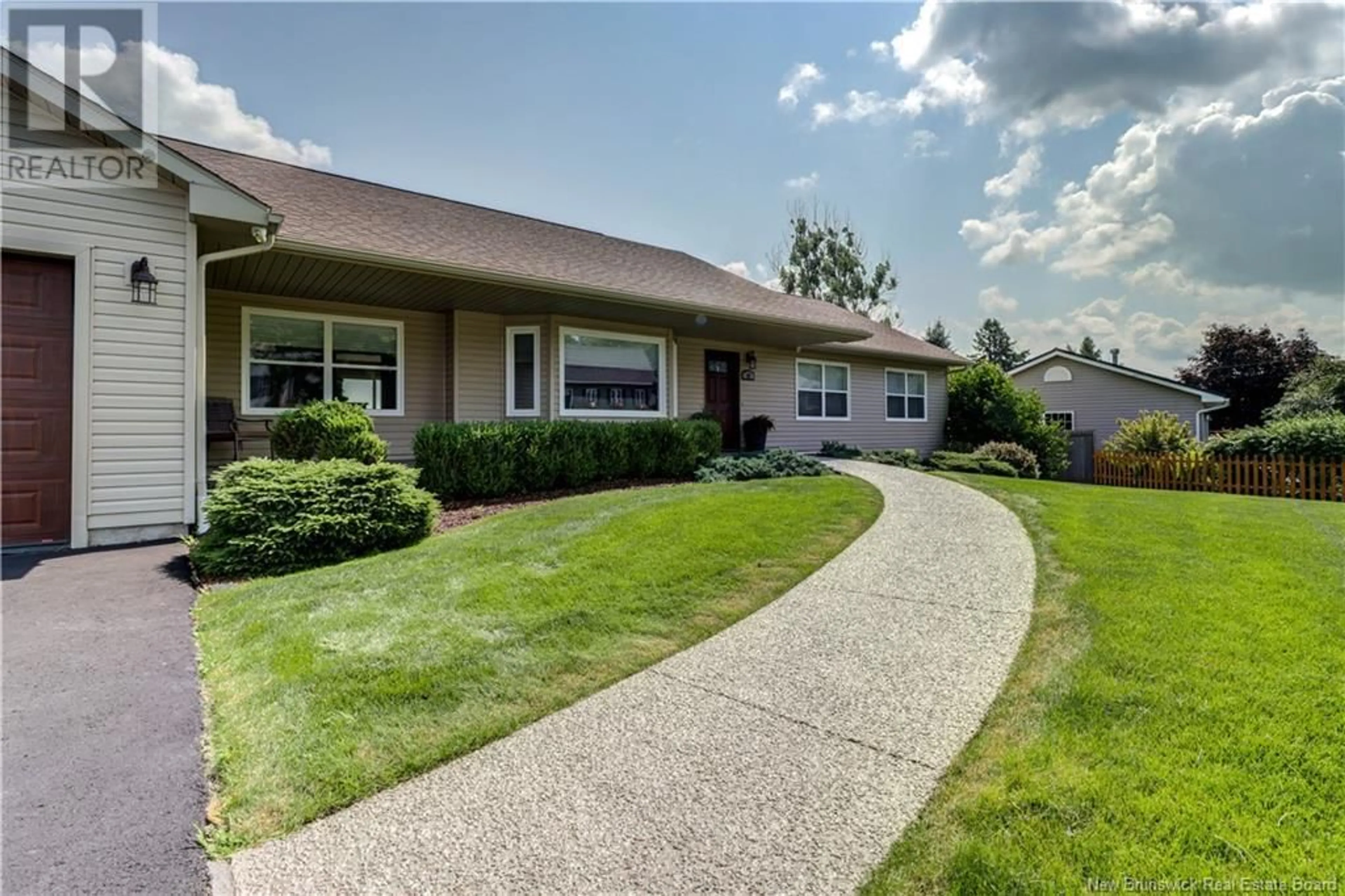 A pic from exterior of the house or condo, the street view for 57 Leo Avenue, Sussex New Brunswick E4E1Z9