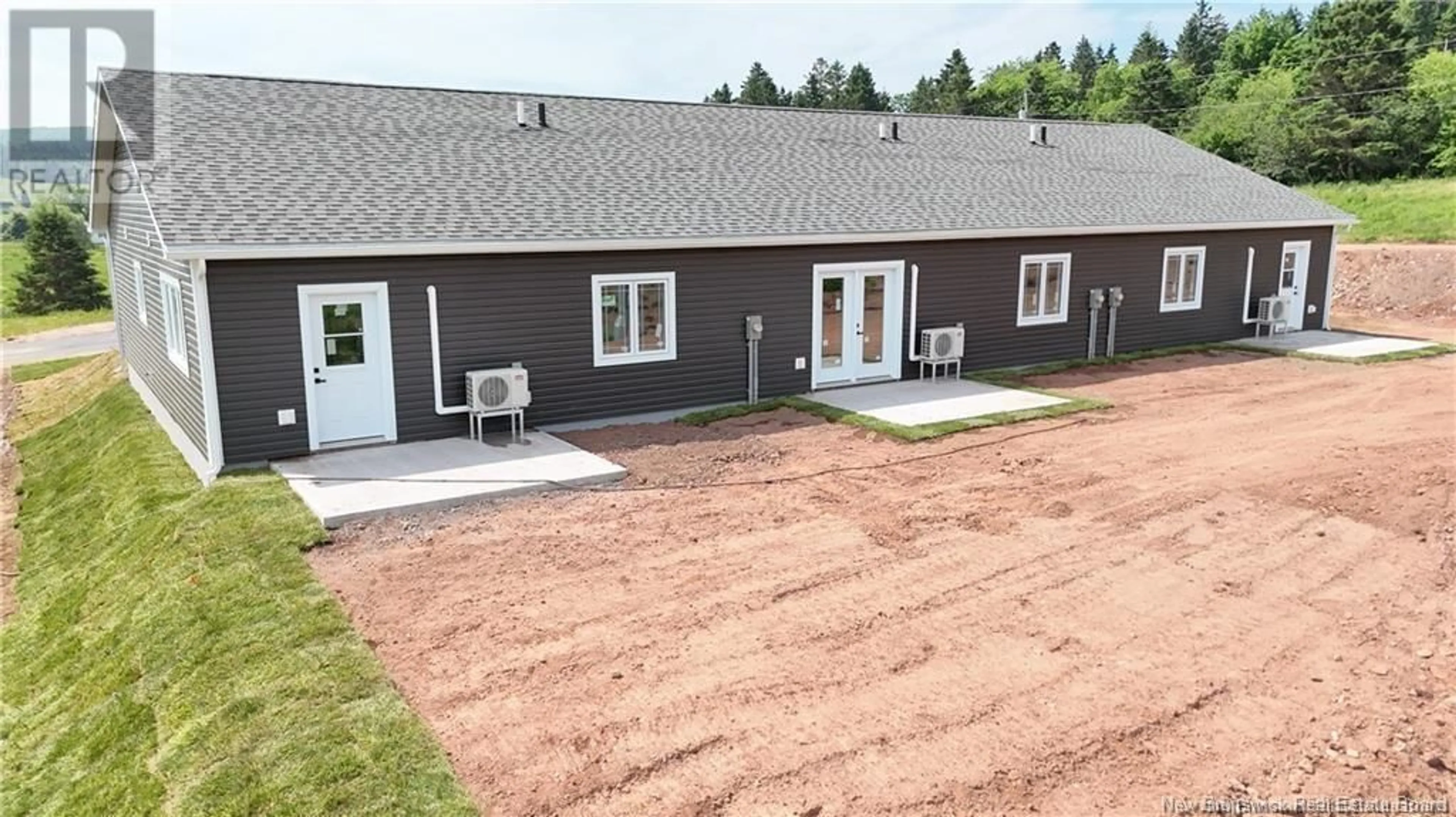 Patio, the front or back of building for Condo 1 King Fisher Lane, Apohaqui New Brunswick E5P3G2