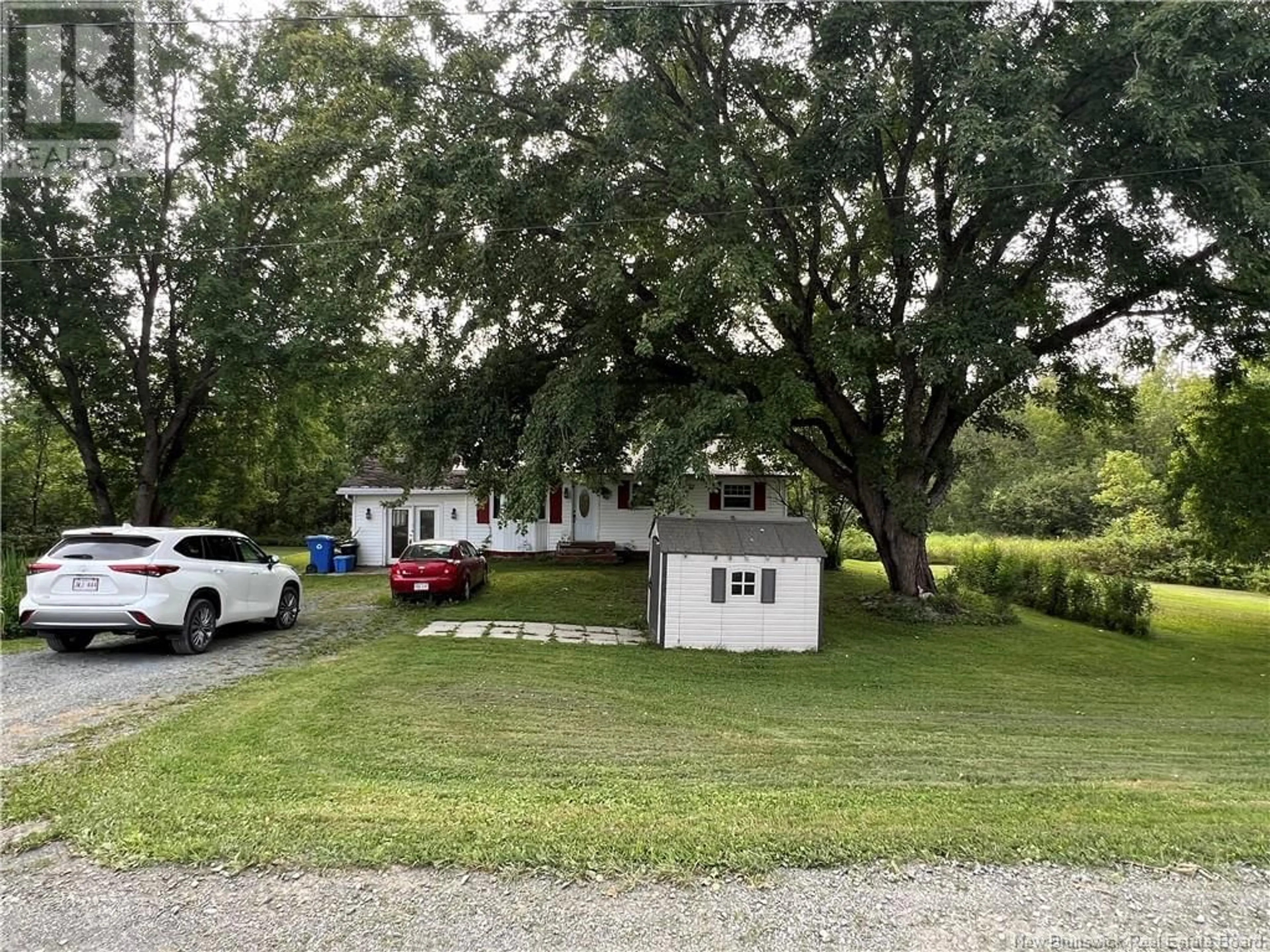 A pic from outside/outdoor area/front of a property/back of a property/a pic from drone, street for 60 UPTON ROAD, East Centreville New Brunswick E7K3C9