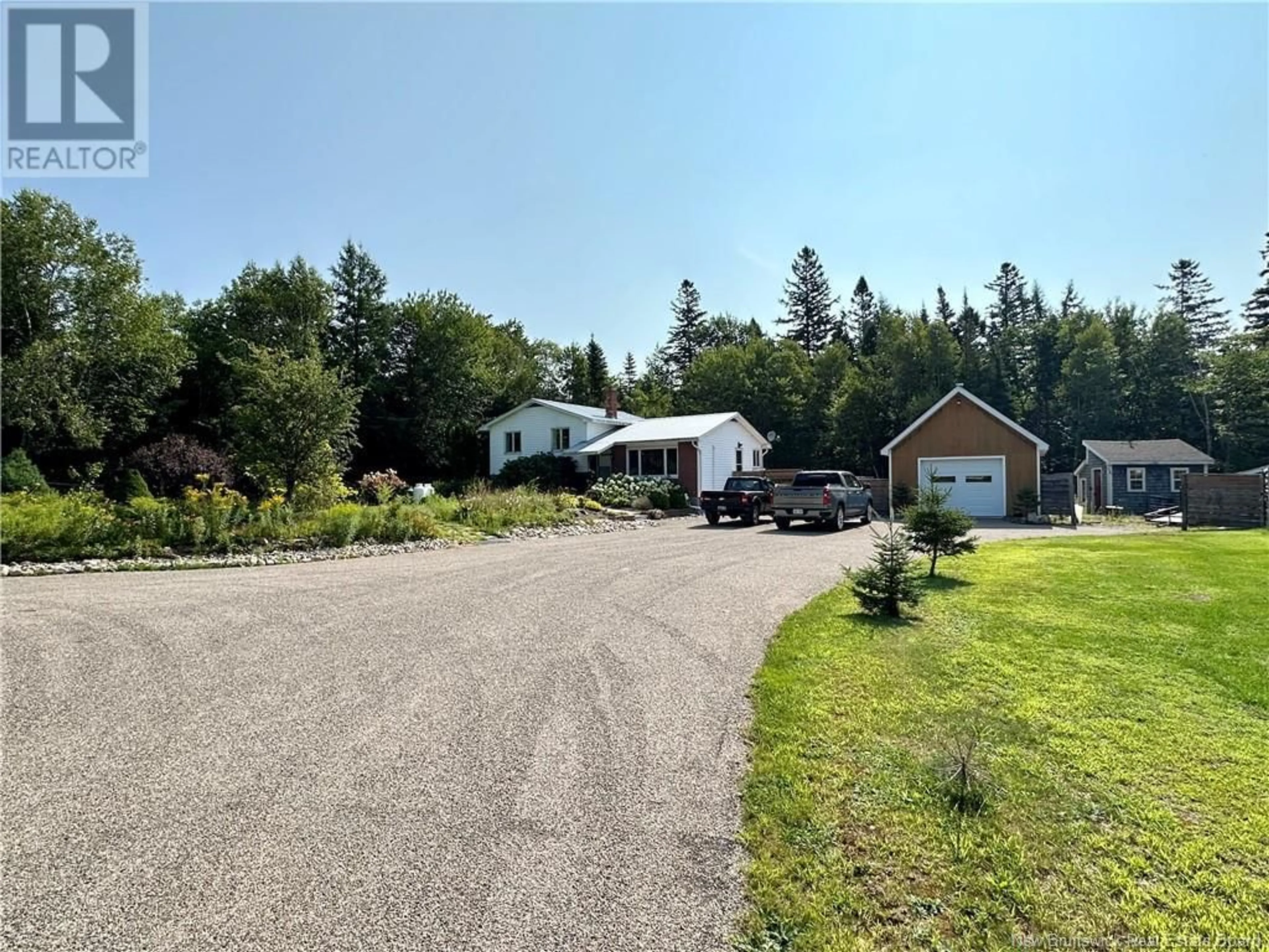 A pic from outside/outdoor area/front of a property/back of a property/a pic from drone, street for 1494 ROUTE 770, Second Falls New Brunswick E5C1G1